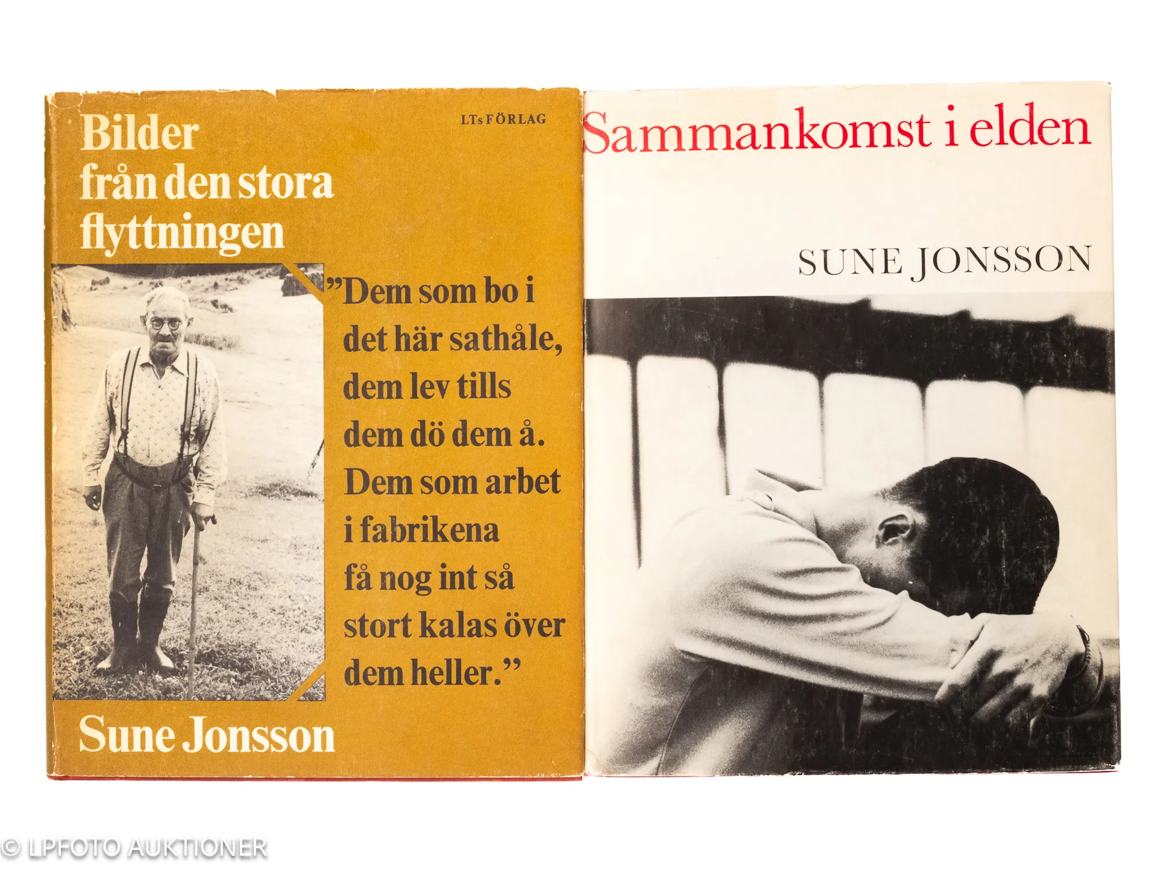 Two books by Sune Jonsson