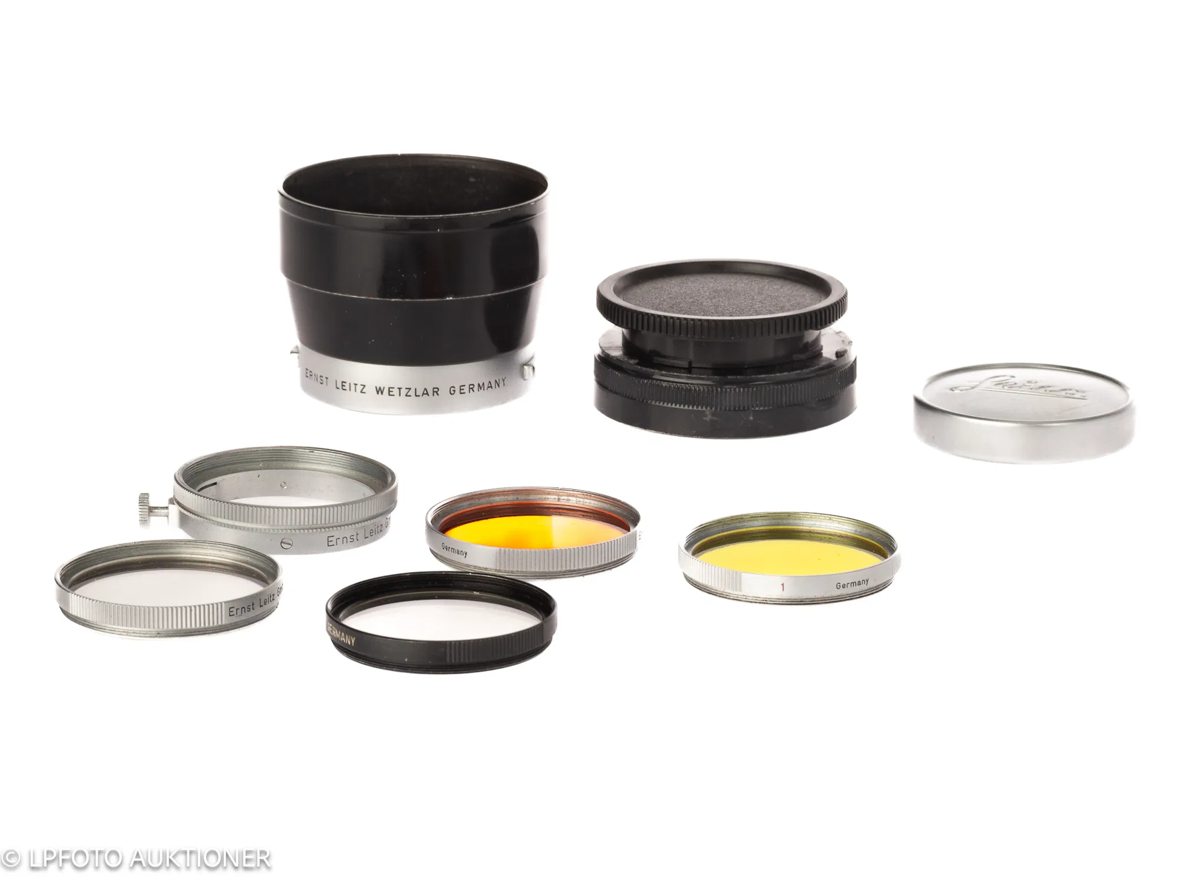 Lot with Leitz accessories