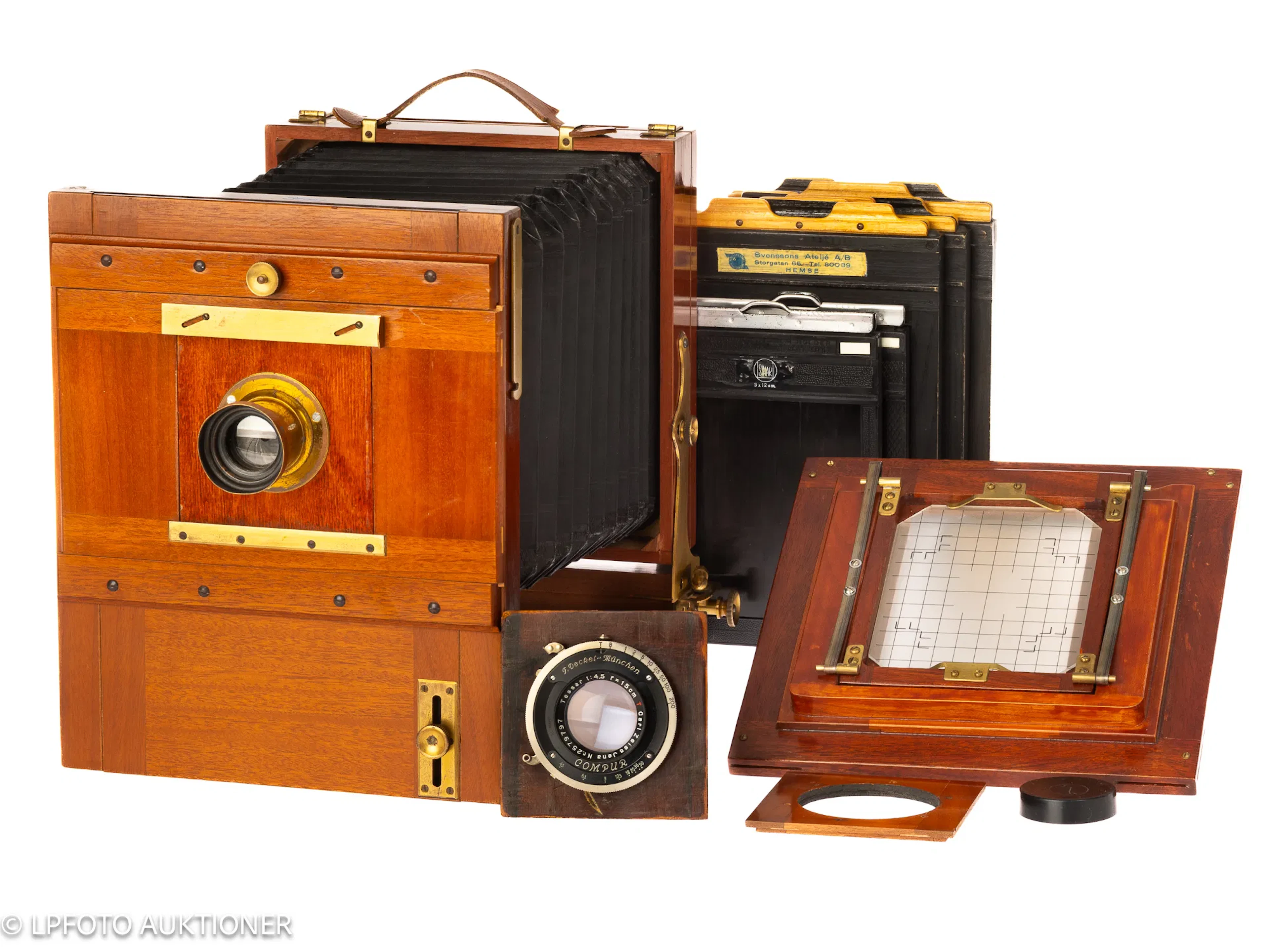 13x18cm Tailboard camera