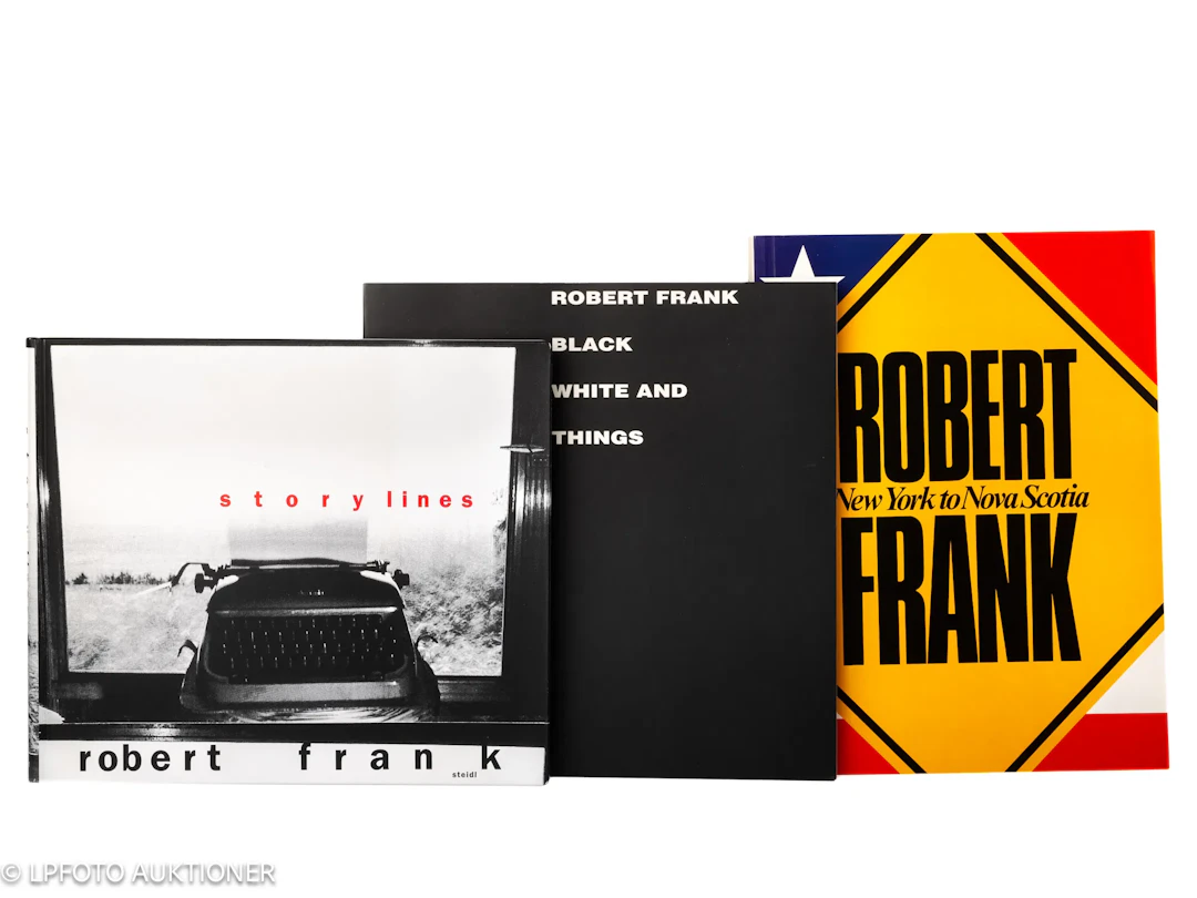 Three books by Robert Frank