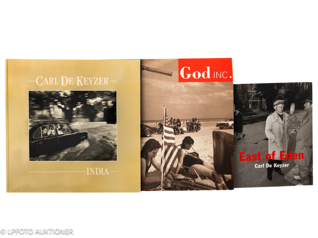 Three books Carl De Keyzer