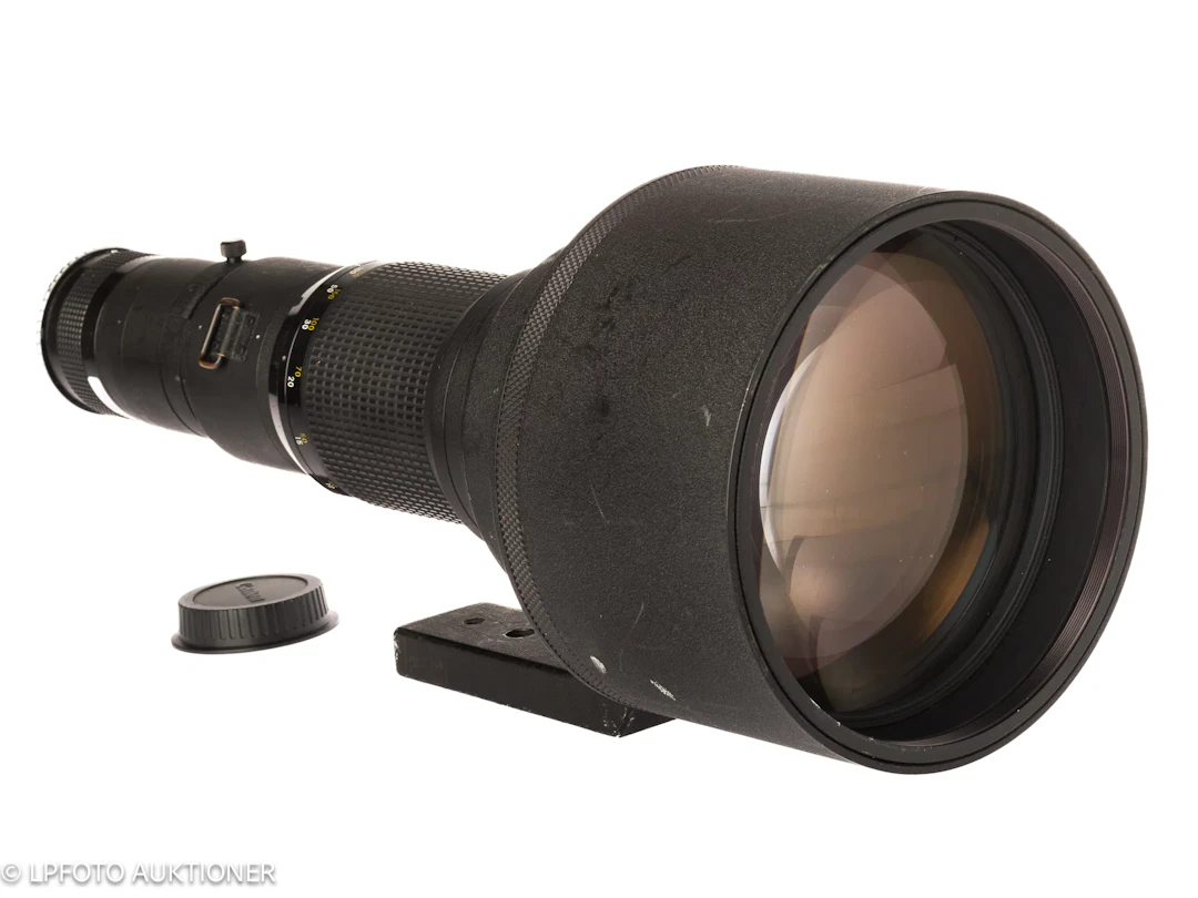 Nikkor AI 4/600mm ED No.178982 in Canon EOS mount