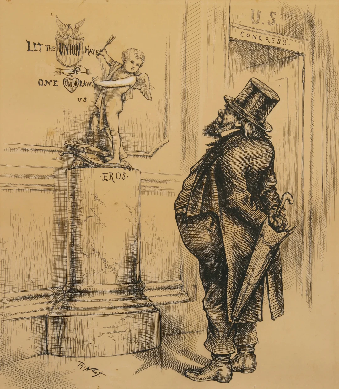 Thomas Nast (German-American, 1840 - 1902)