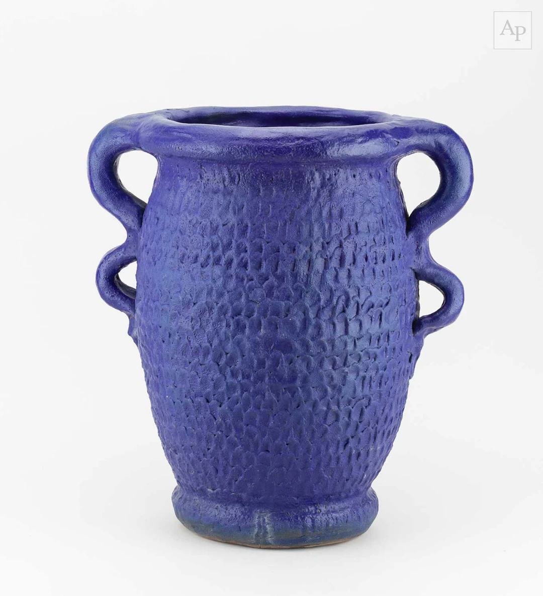 DAN ARBEID (1928-2010); a large stoneware urn with...
