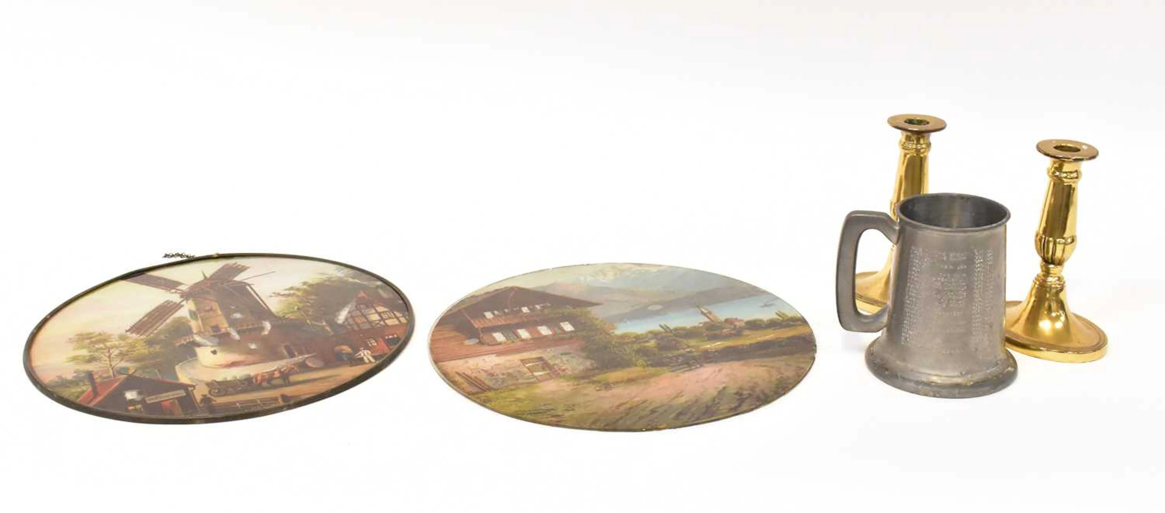A collectors' lot comprising a pair of prints after Christian Luckel