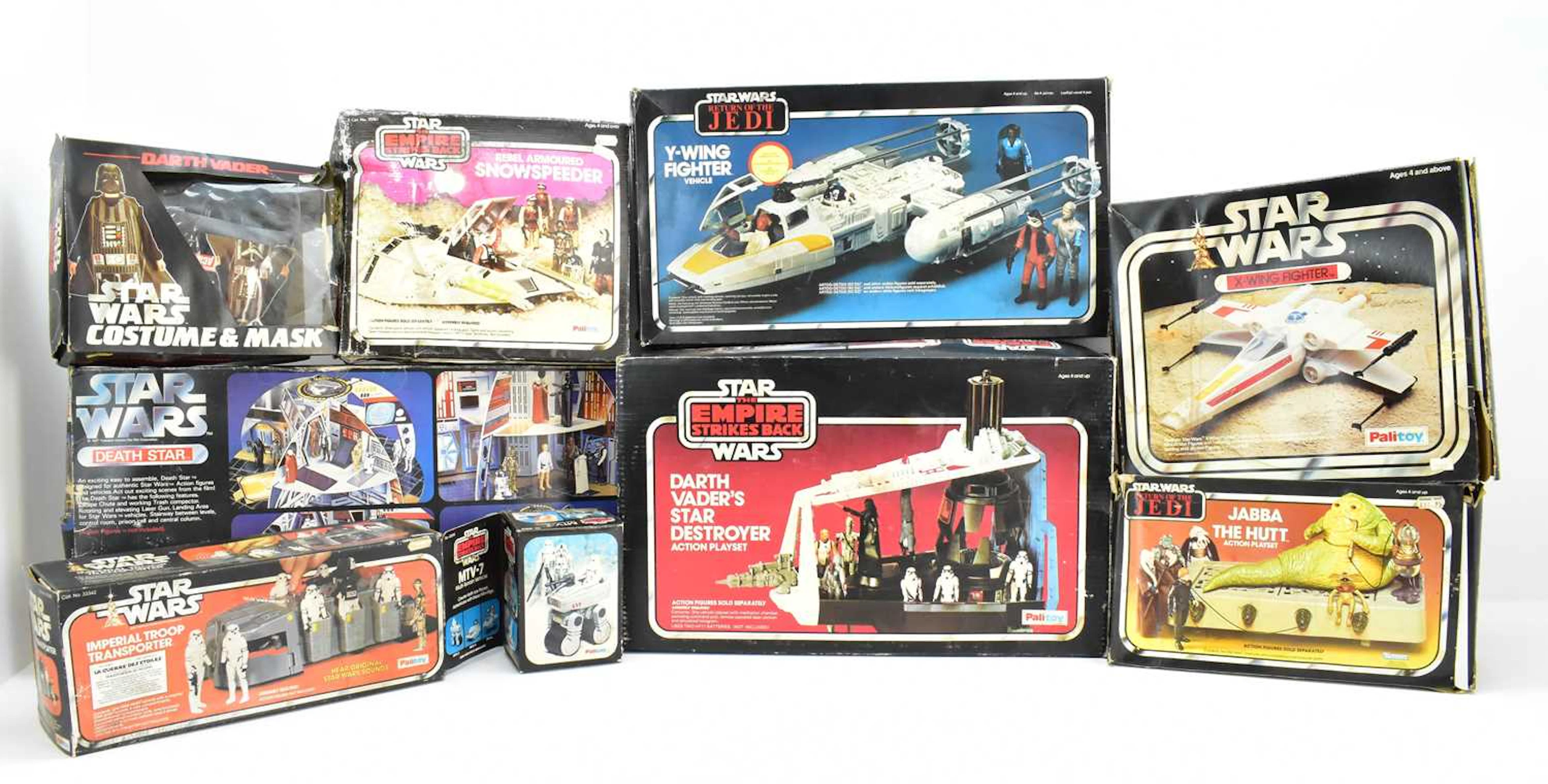 STAR WARS; a collection of vintage Star Wars toys
