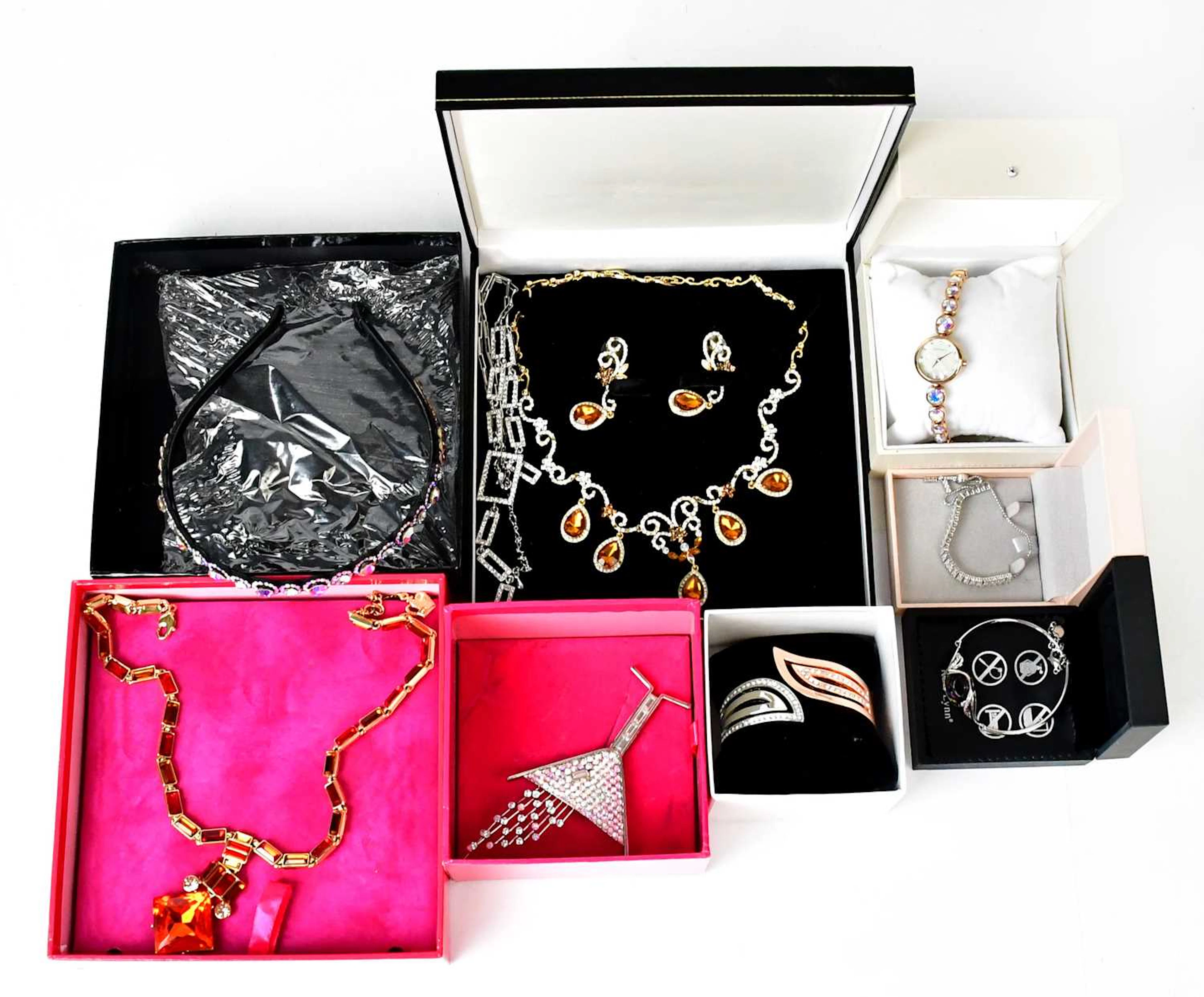 Three items of Butler & Wilson jewellery