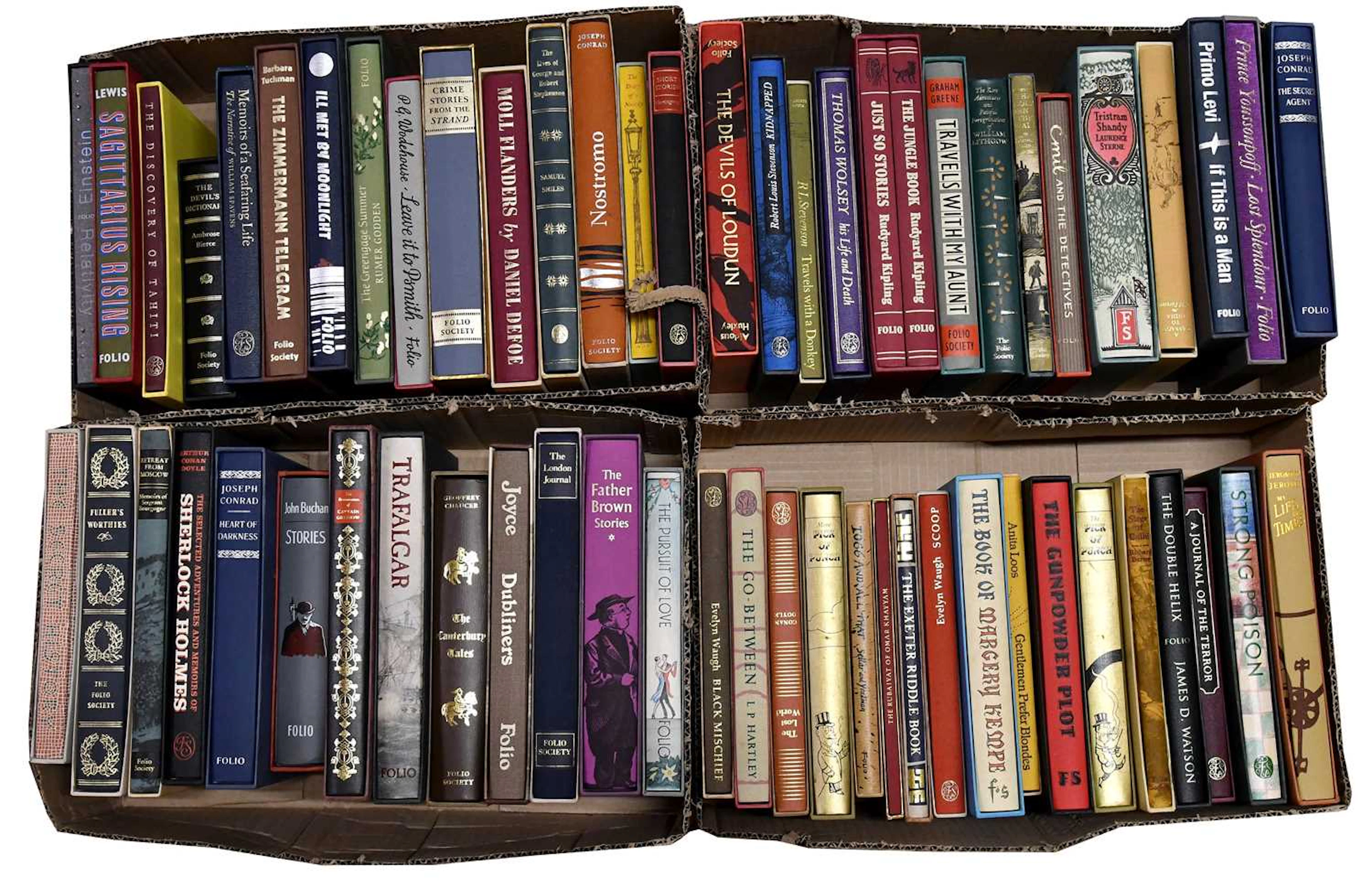 THE FOLIO SOCIETY; a collection of fifty-nine volumes