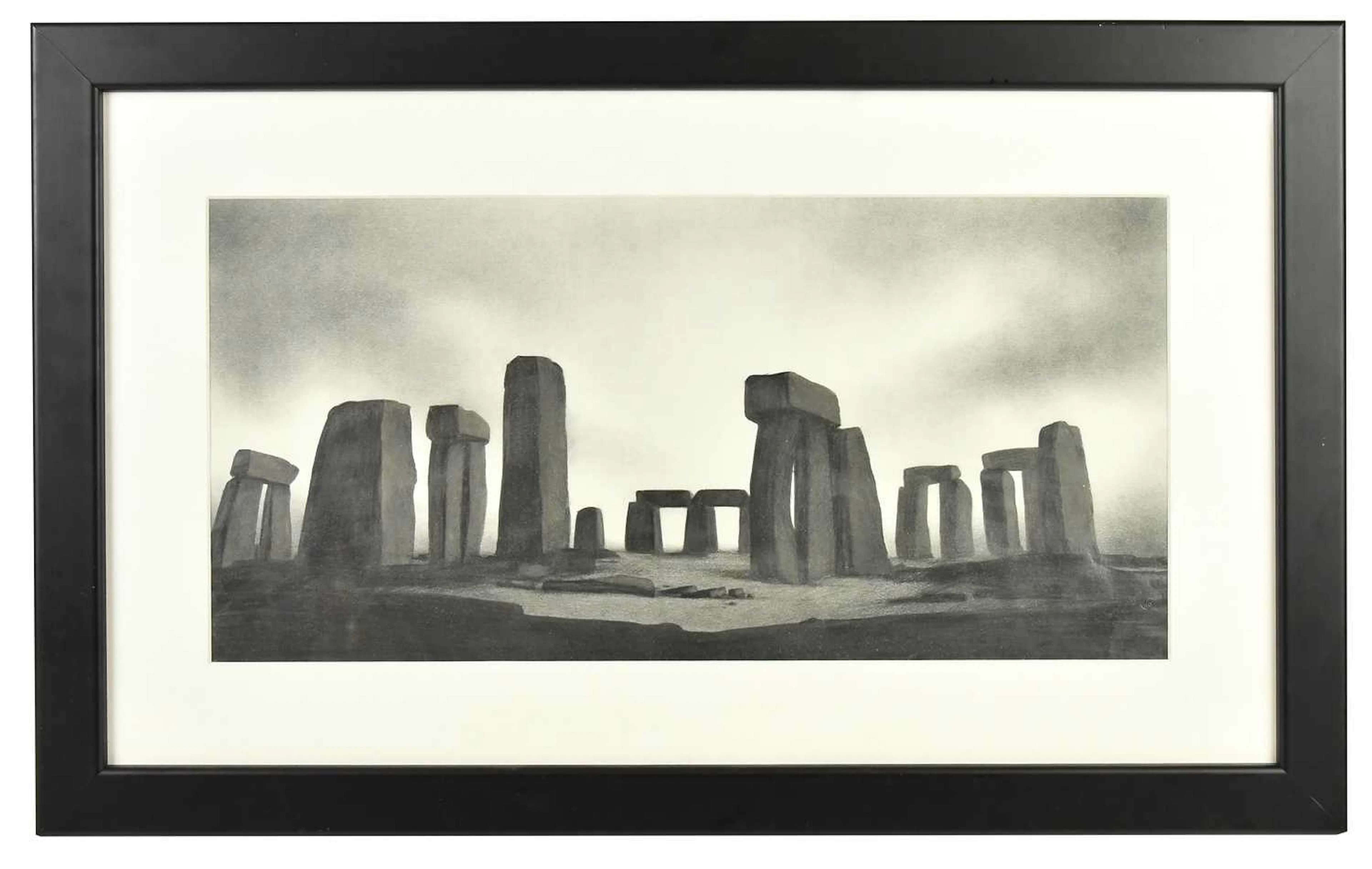 MARC GRIMSHAW; pencil study