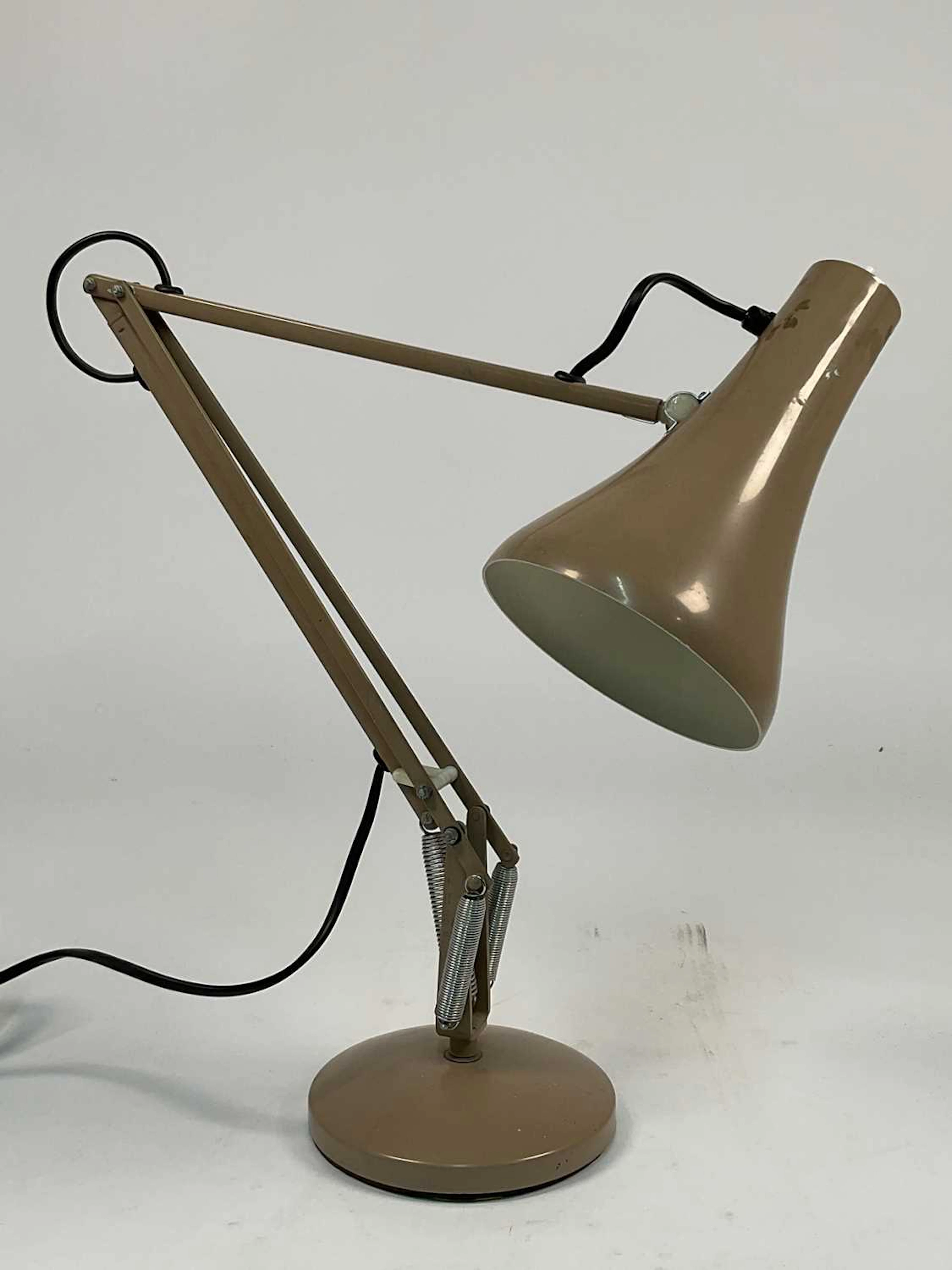 ANGLEPOISE; a 1970s model 90 adjustable desk lamp