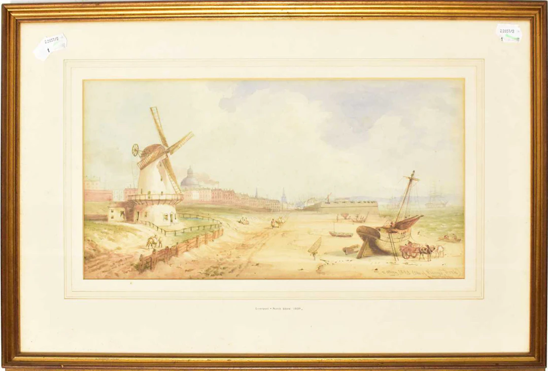 MCGAHEY; watercolour