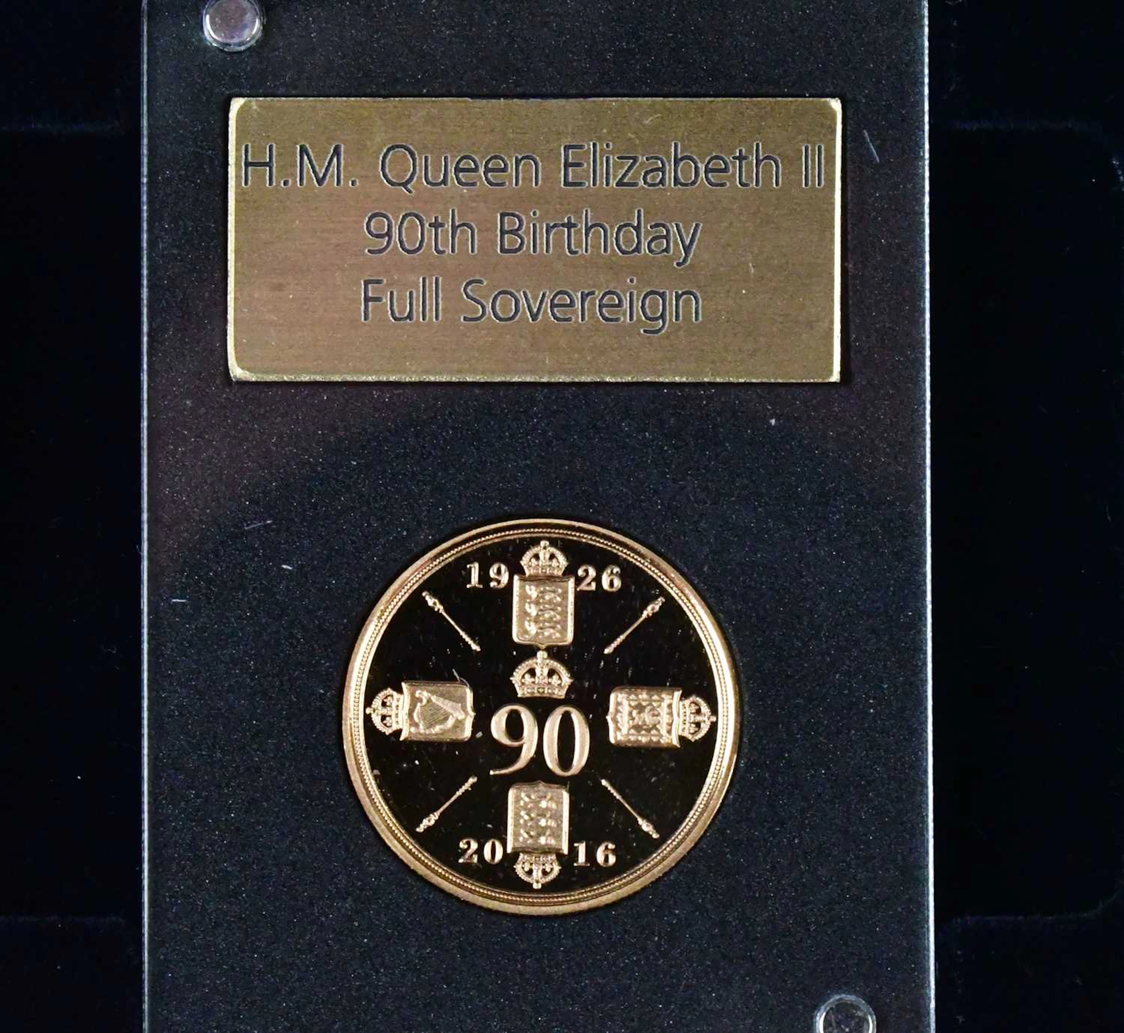 An Elizabeth II sovereign