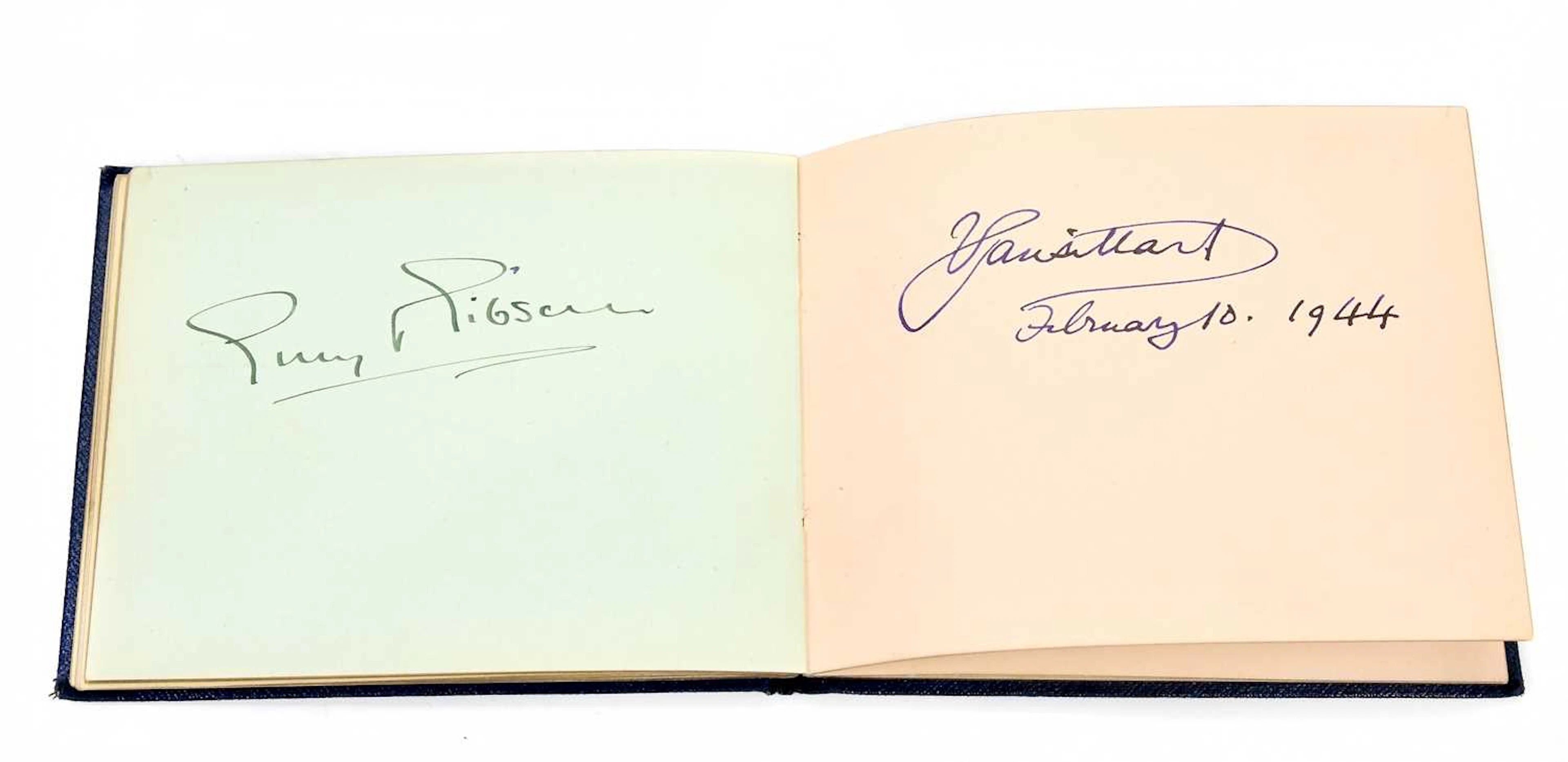 DAMBUSTERS INTEREST; an autograph album including a...