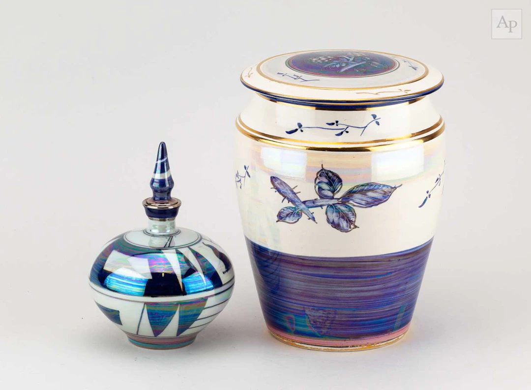 ALVIN F IRVING (born 1953) for Lancaster Pottery; an...