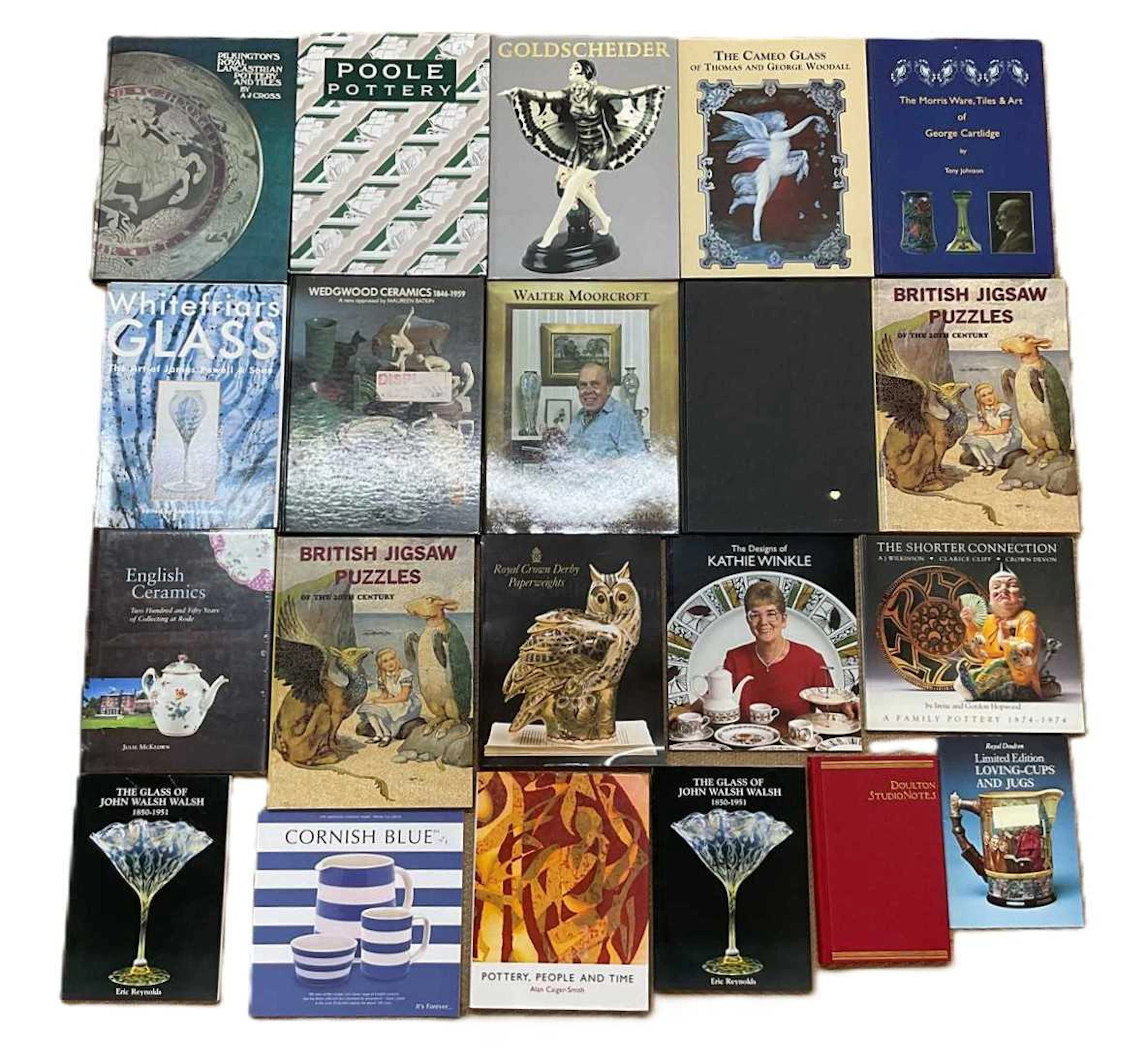 A quantity of reference books by Richard Dennis Publications
