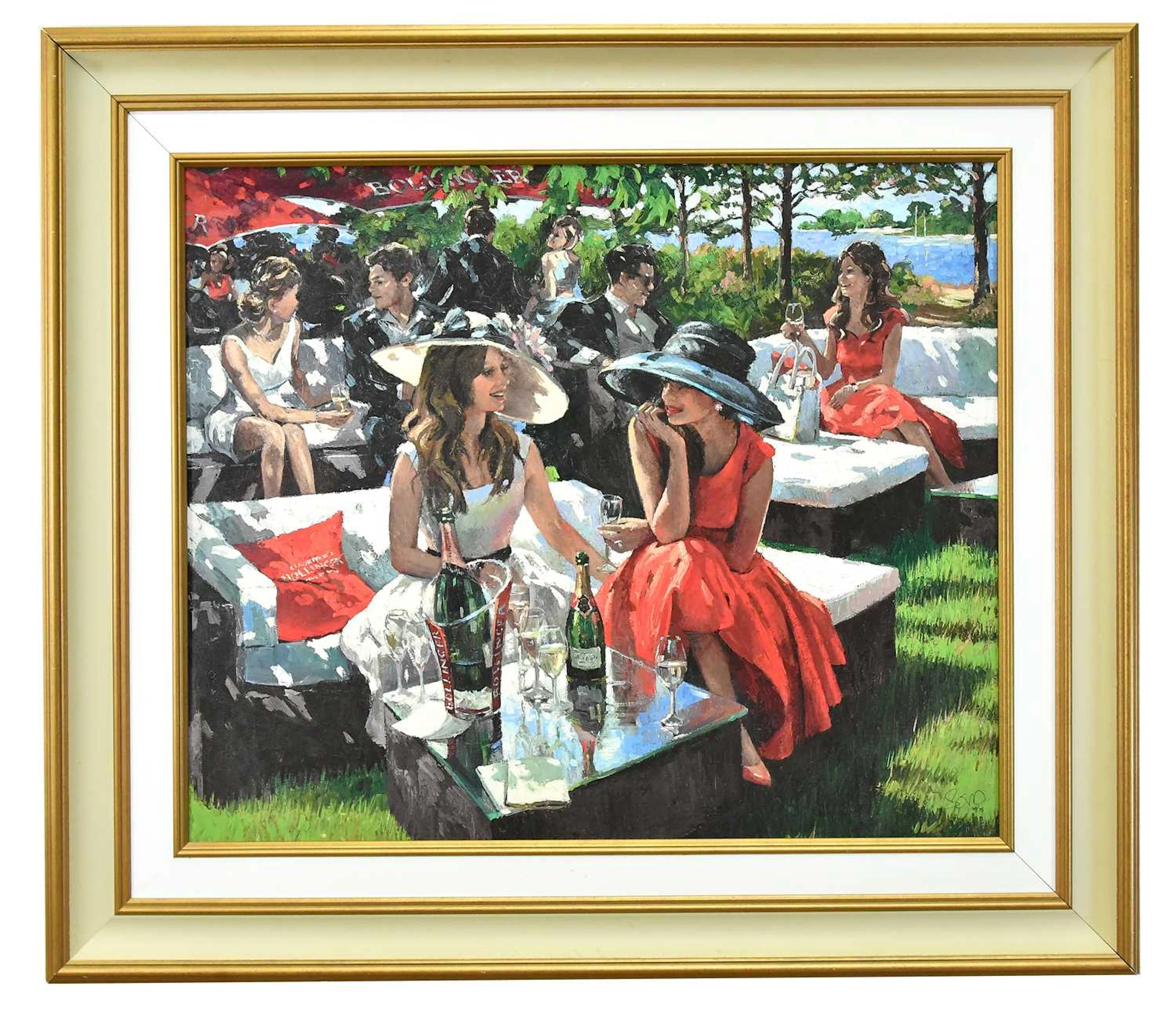 SHERREE VALENTINE-DAINES (born 1959); limited edition print on canvas