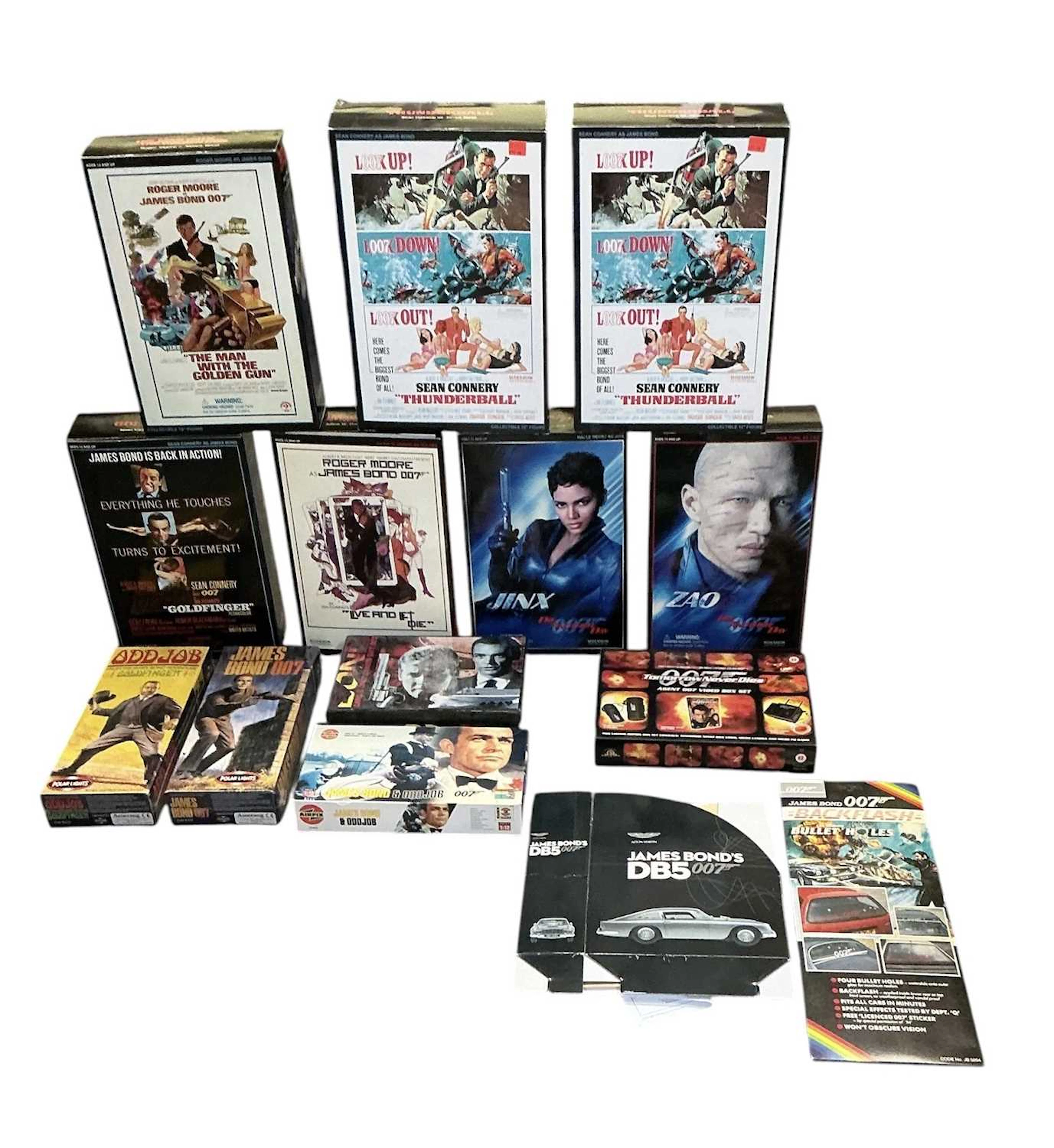 JAMES BOND INTEREST; a group of assorted collectables relating to the films