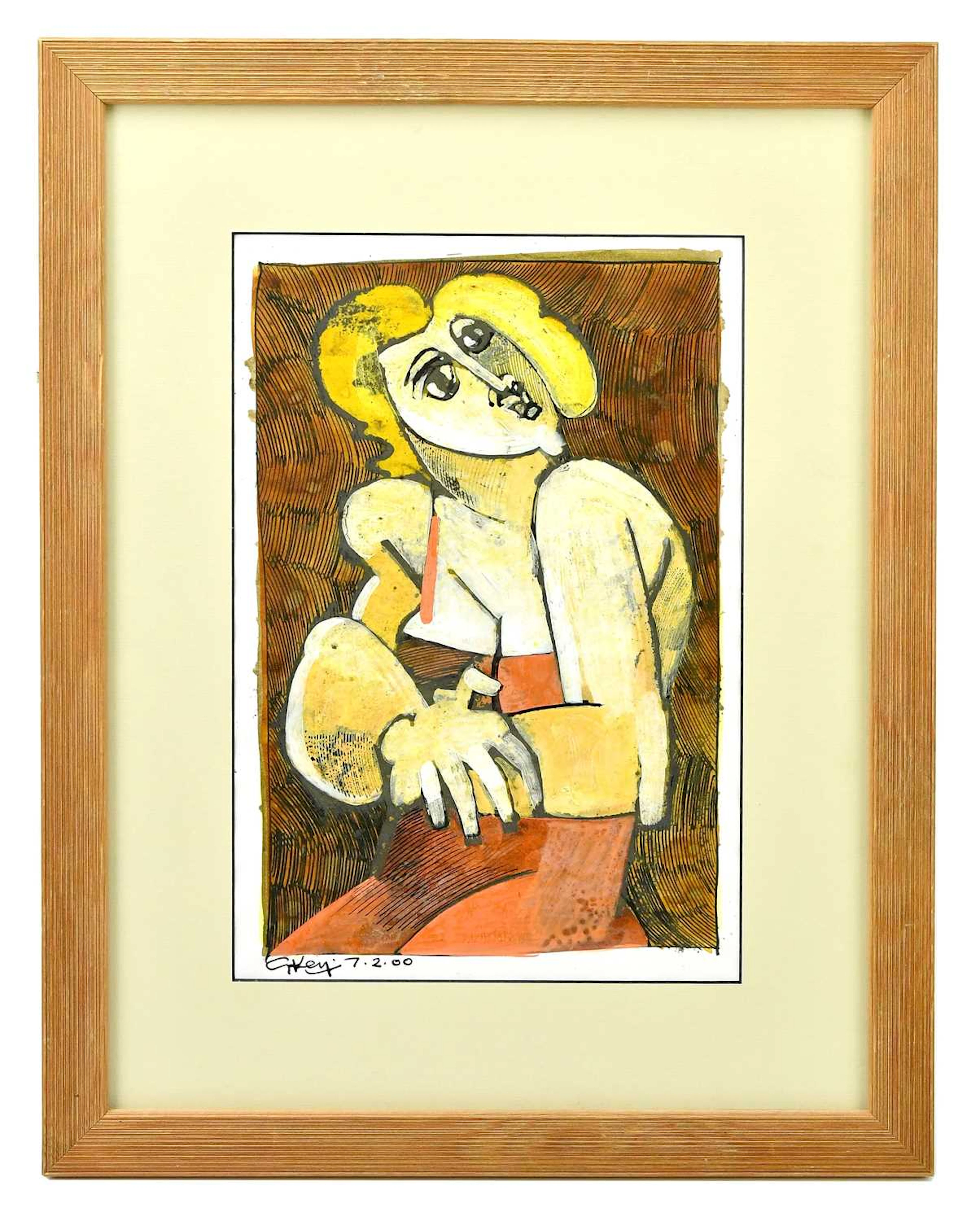 GEOFFREY KEY (born 1941); mixed media