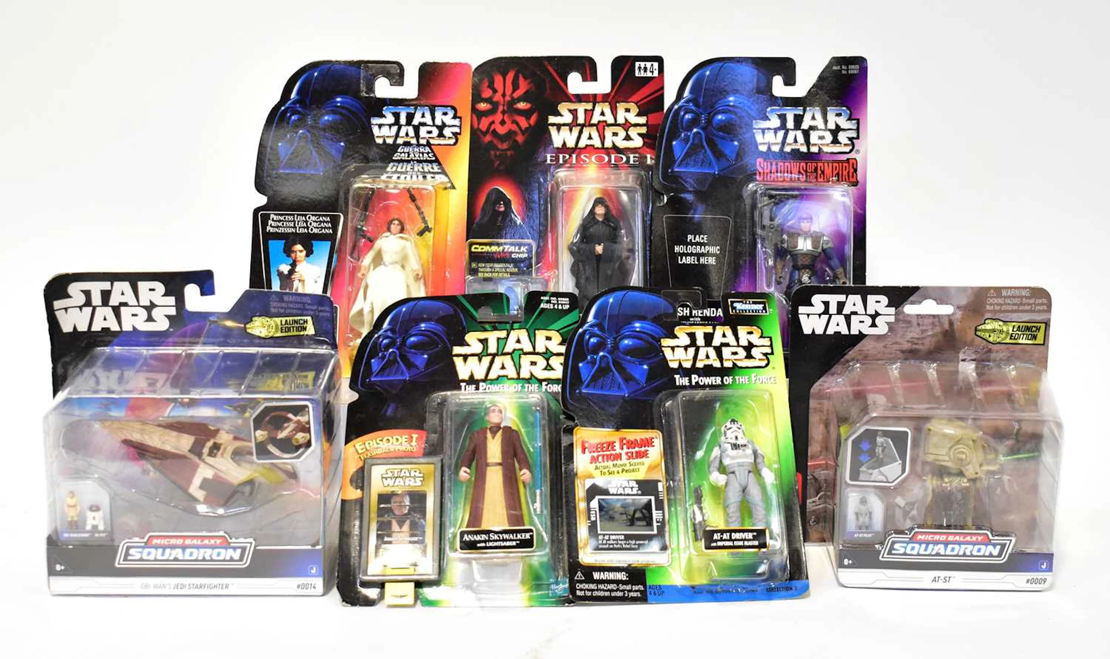 STAR WARS; a quantity of action figures from various films and sagas