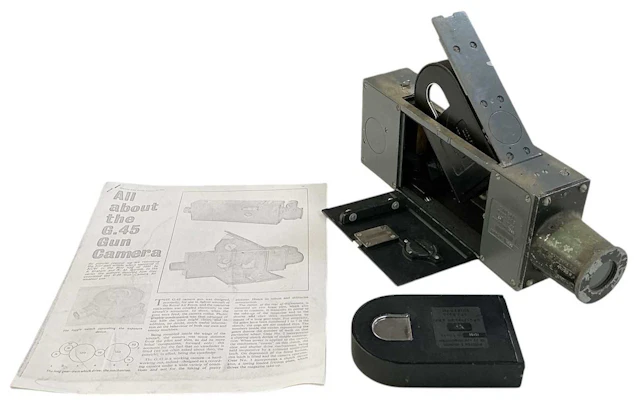 A WWII G45 gun camera
