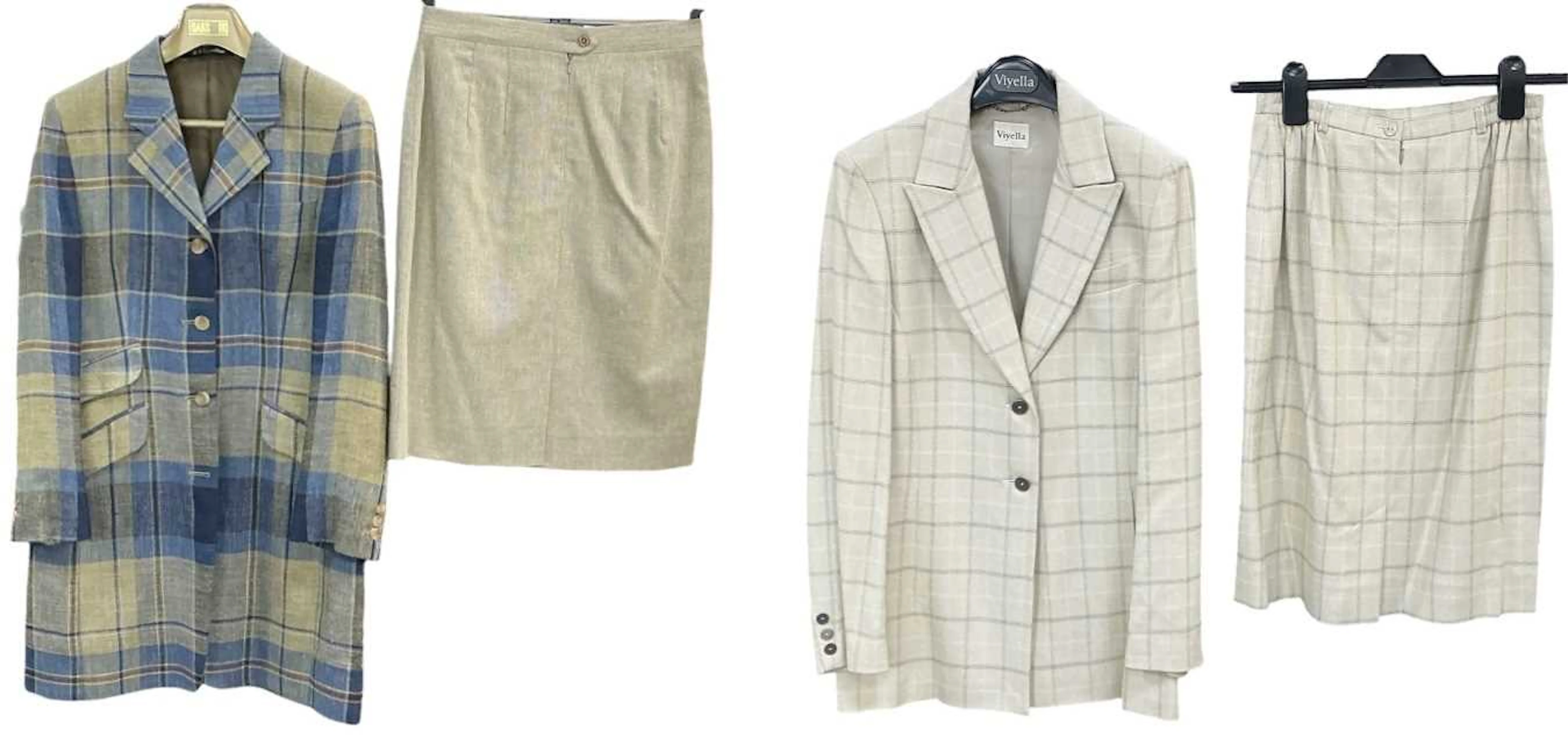 DAKS SIGNATURE; a vintage lady's tartan jacket