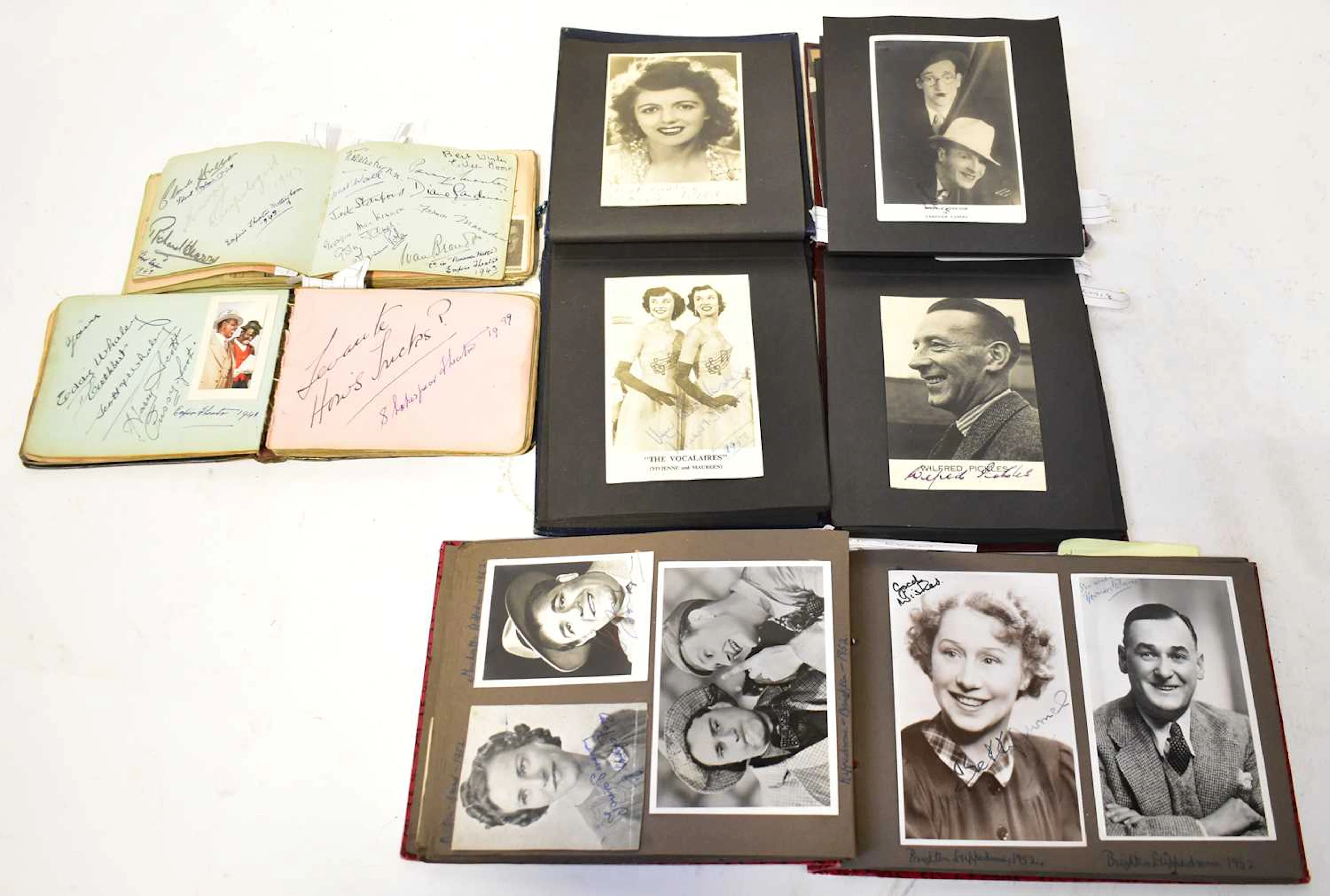 A collection of vintage ephemera mainly relating to the theatre