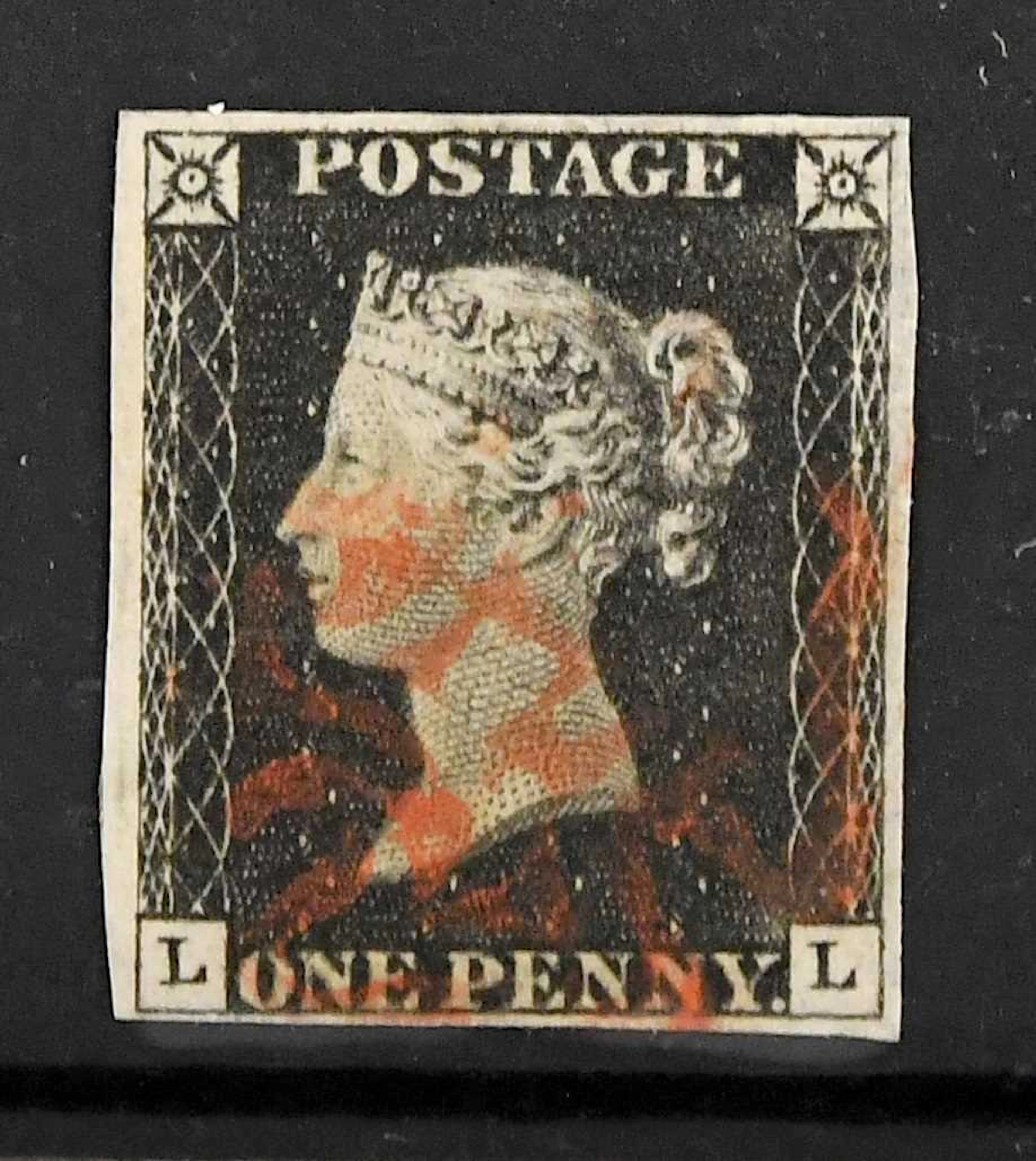 GREAT BRITAIN; 1840 1d black