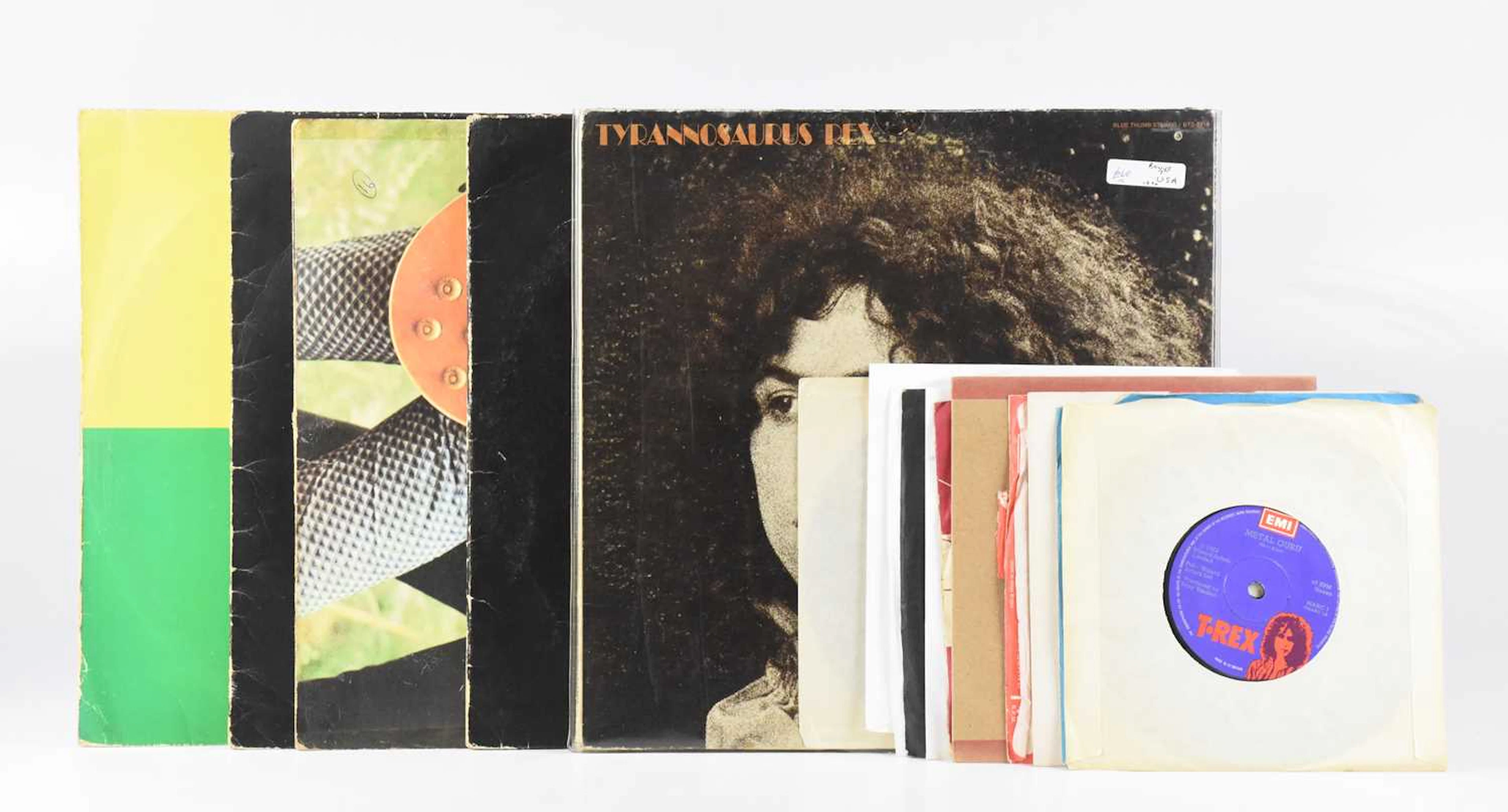 T.REX; five albums comprising Electric Warrior (HIFLY 6) x2