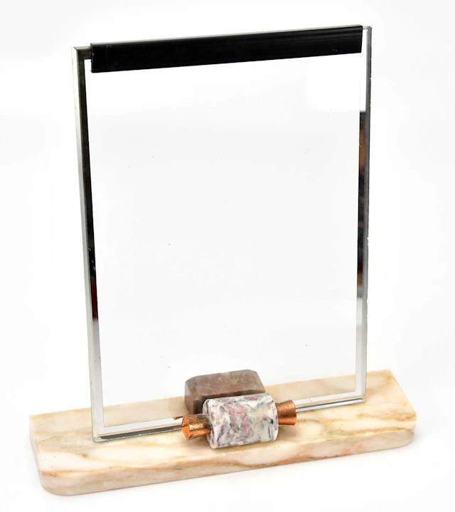 An Art Deco photo frame