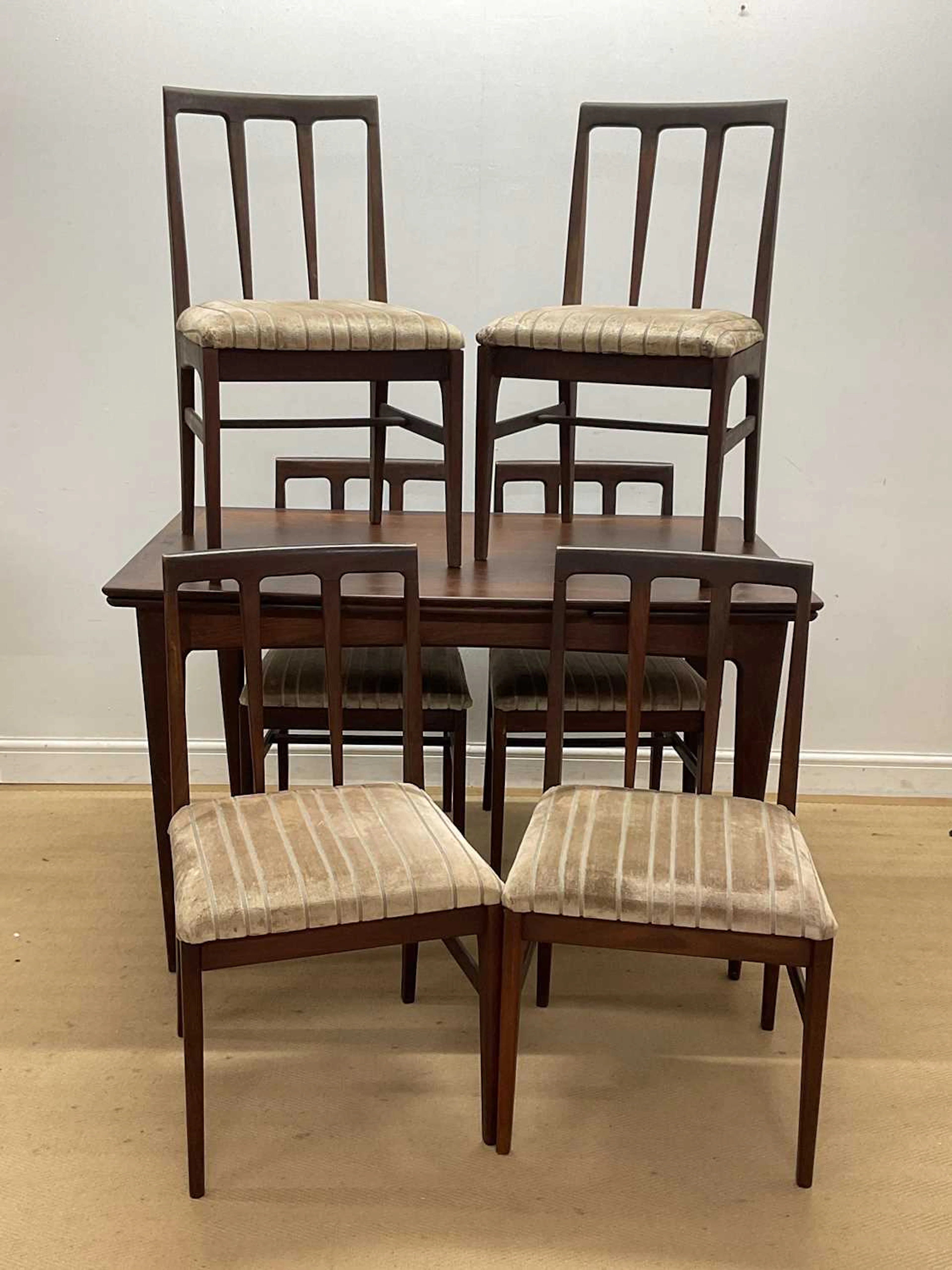 JOHN HERBERT FOR A YOUNGER LTD; a set of six dining...