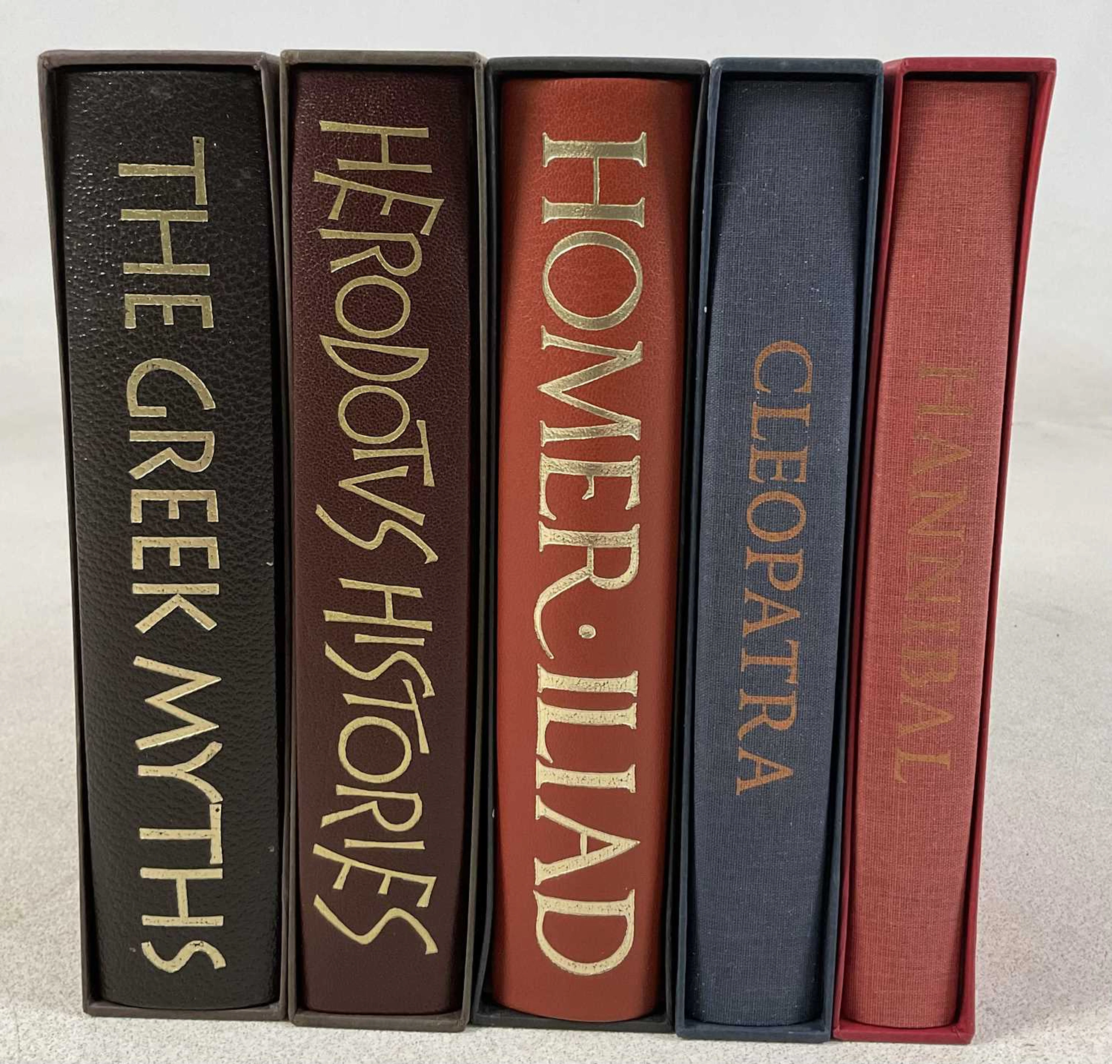 FOLIO SOCIETY; a collection of five titles comprising Herodotus