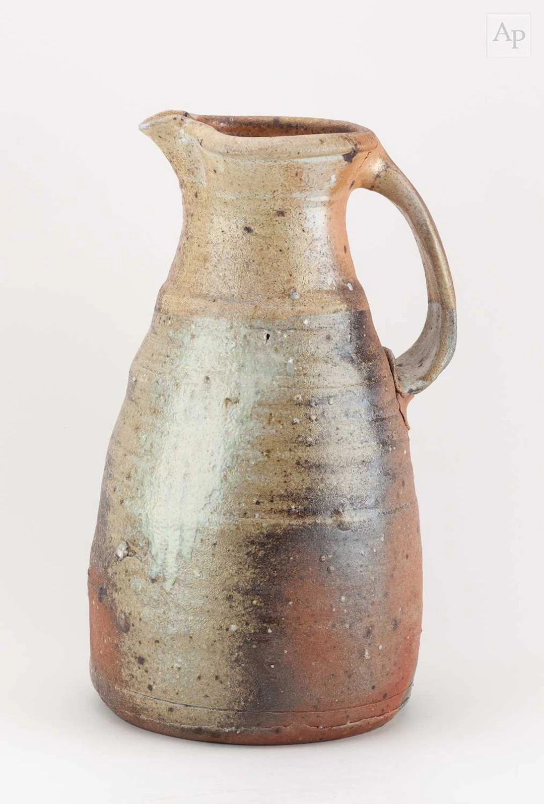 NIC COLLINS (born 1958); a tall wood fired stoneware...