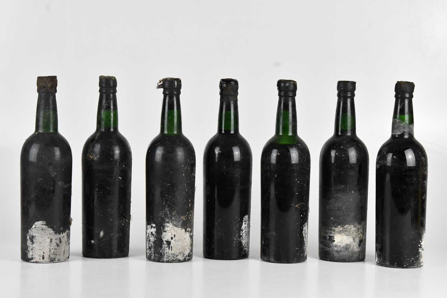 PORT; seven bottles of vintage Port including Graham's 1963