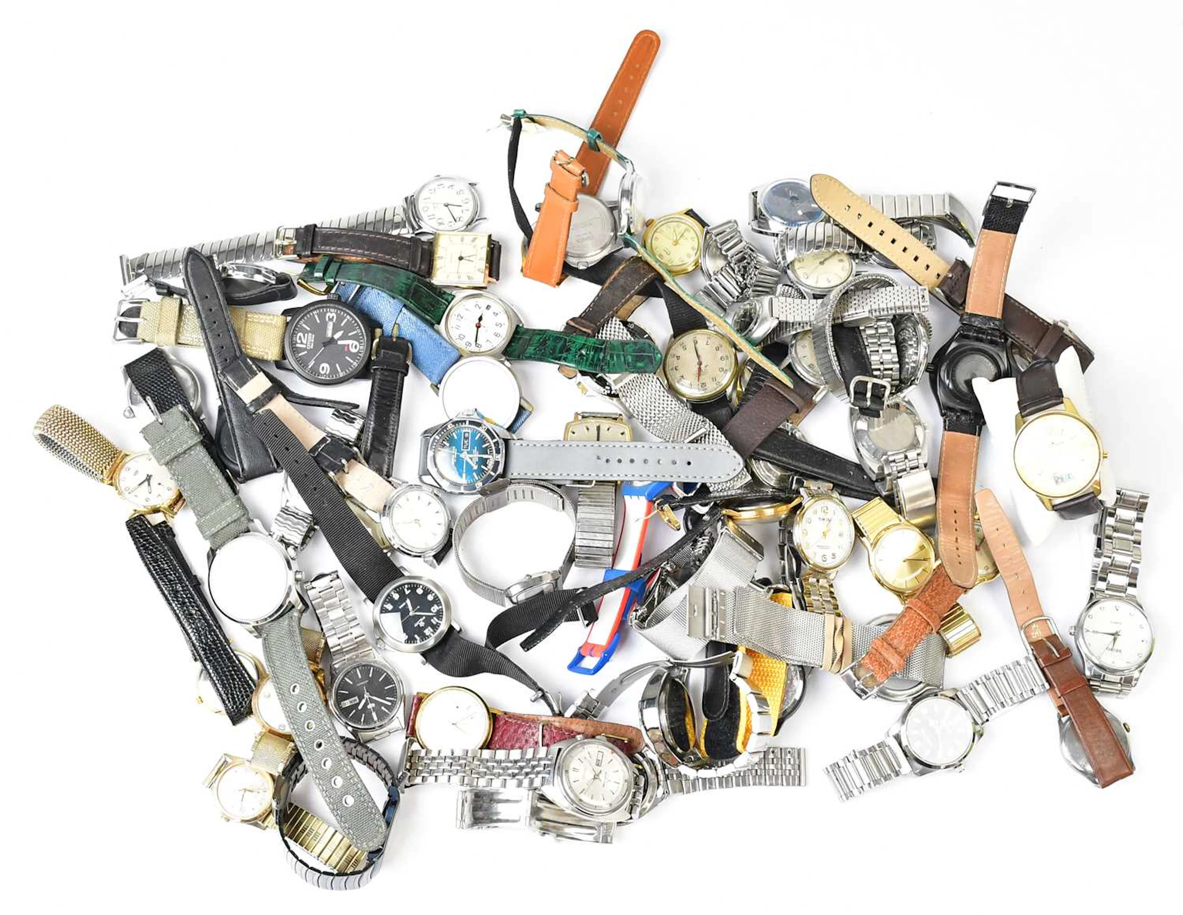 A collection of fashion watches