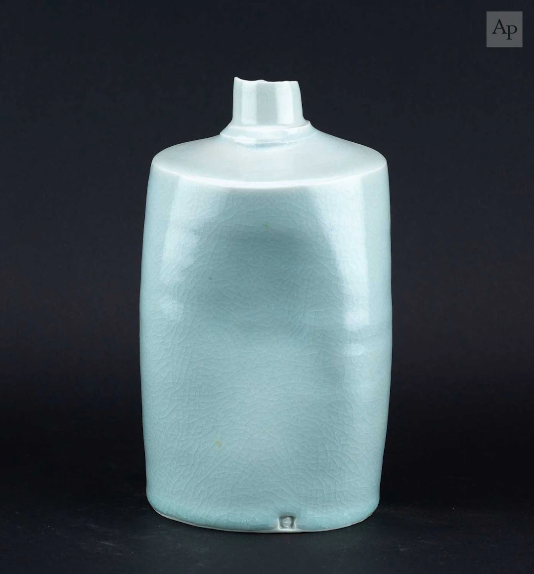 EDMUND DE WAAL (born 1964); a porcelain bottle with...