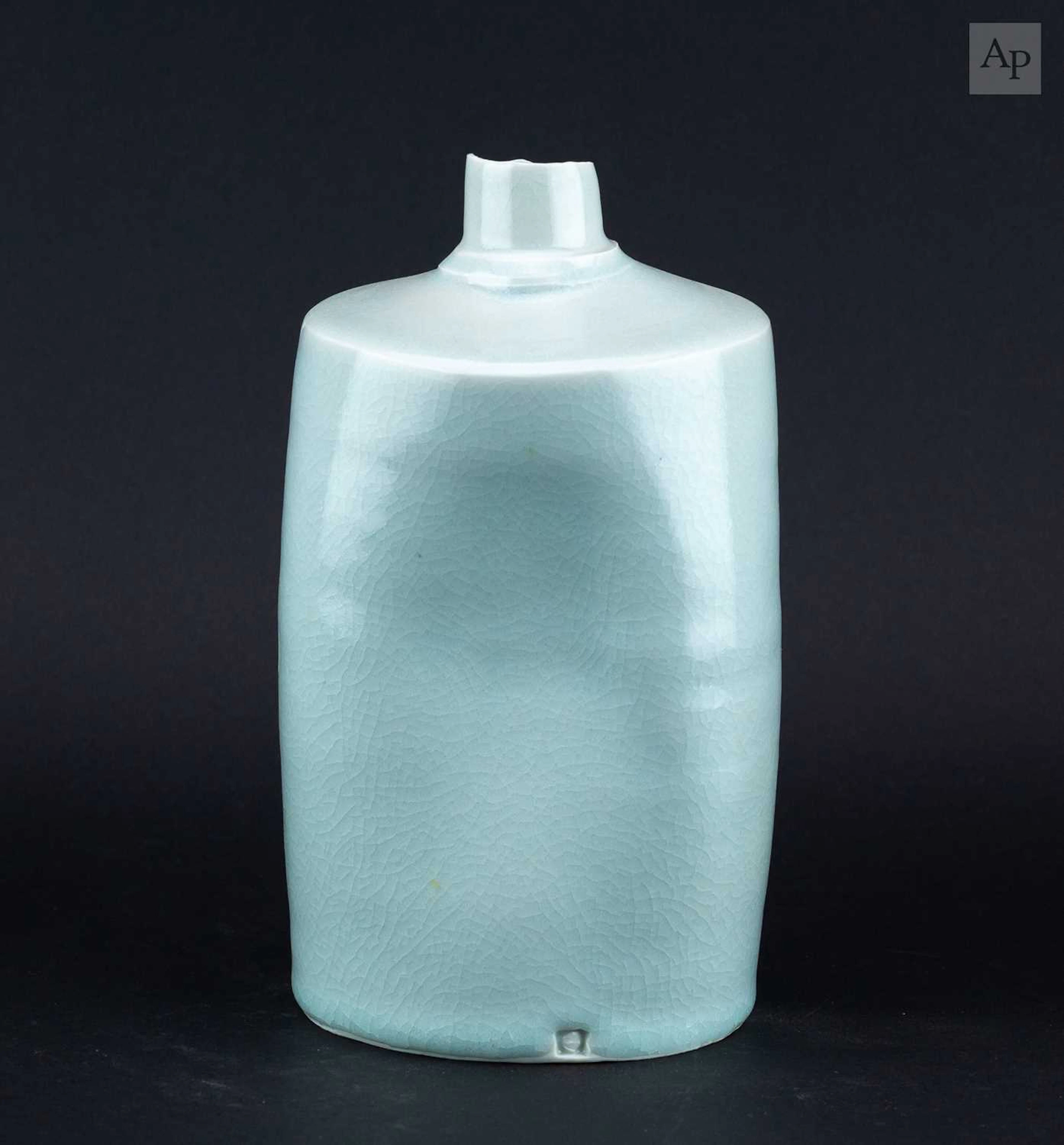 EDMUND DE WAAL (born 1964); a porcelain bottle with...