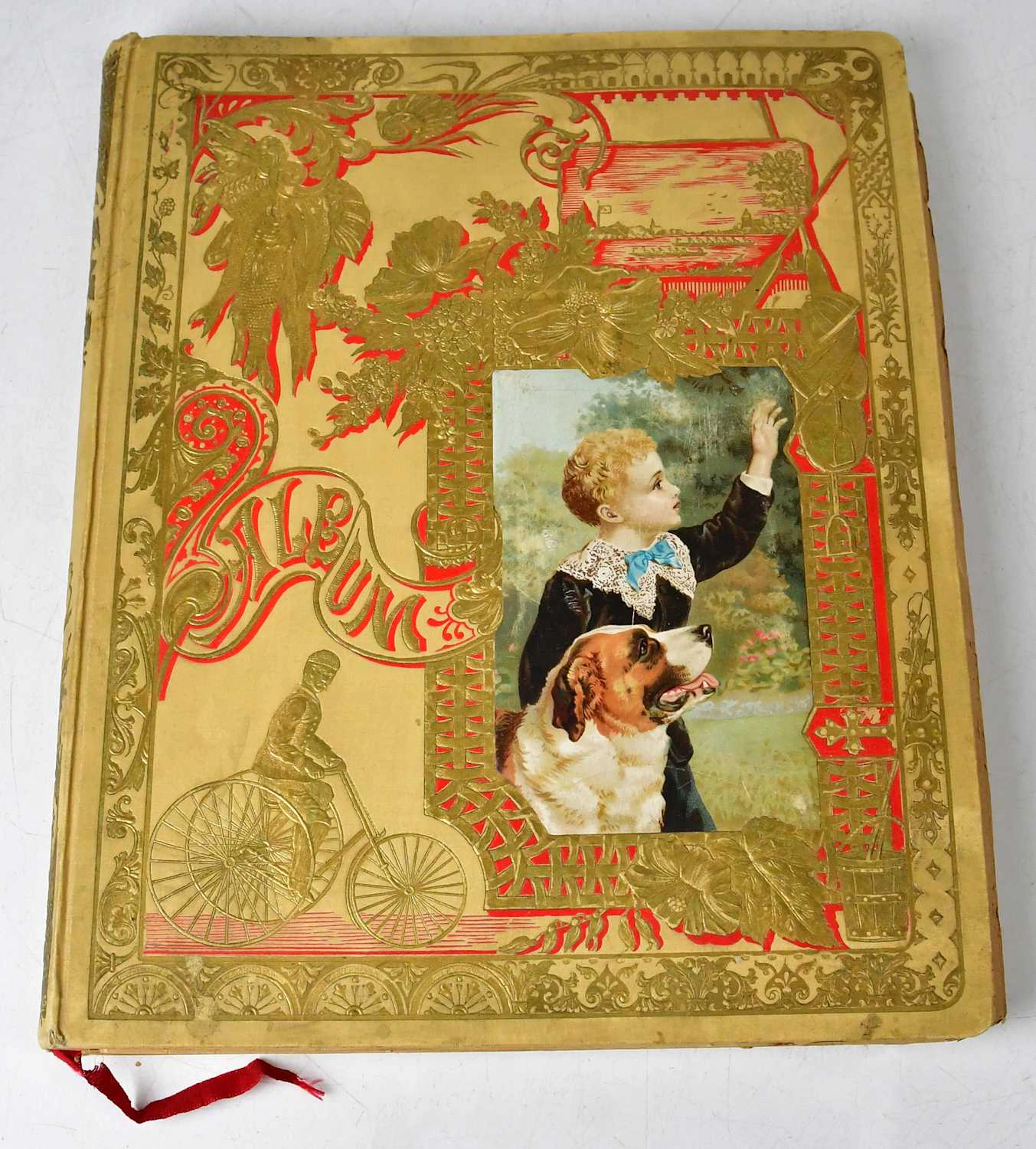 A late 19th/early 20th century scrap album