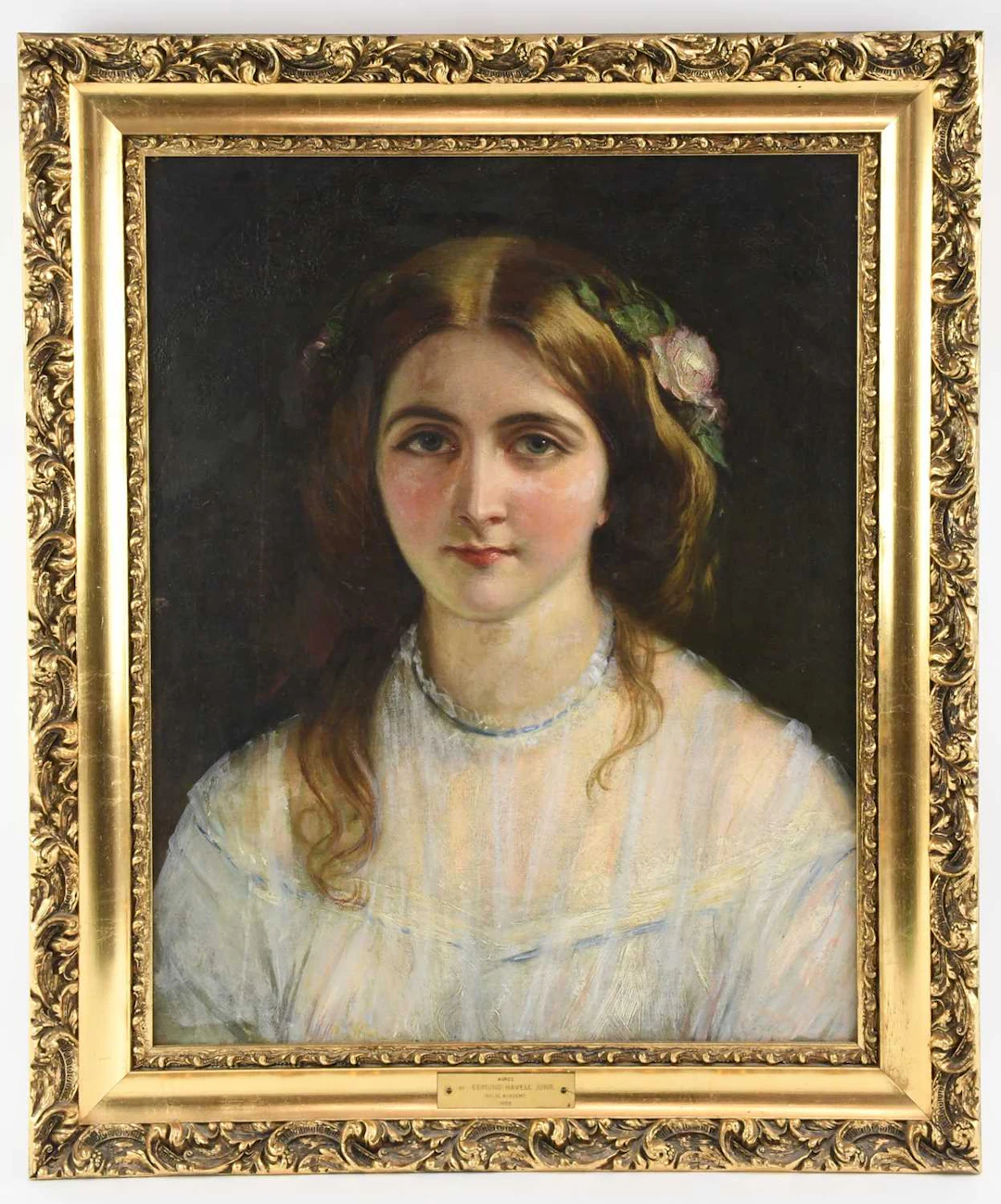 EDMUND HAVELL JNR RA (1819-1894); oil on relined canvas