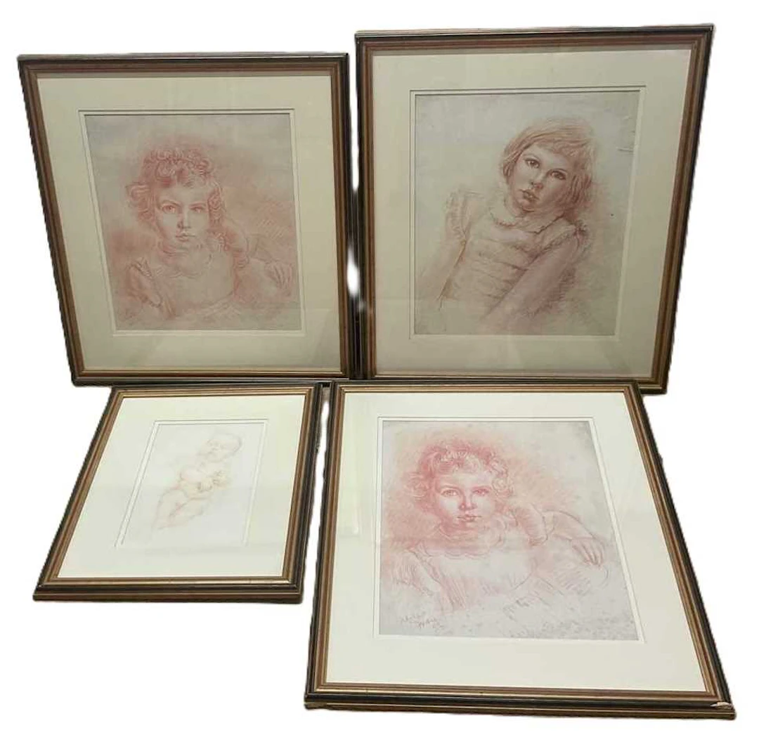 ULRICA FORBES; pastel