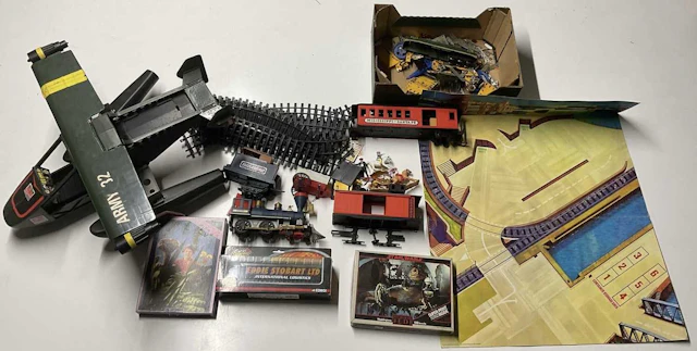 A collection of vintage toys