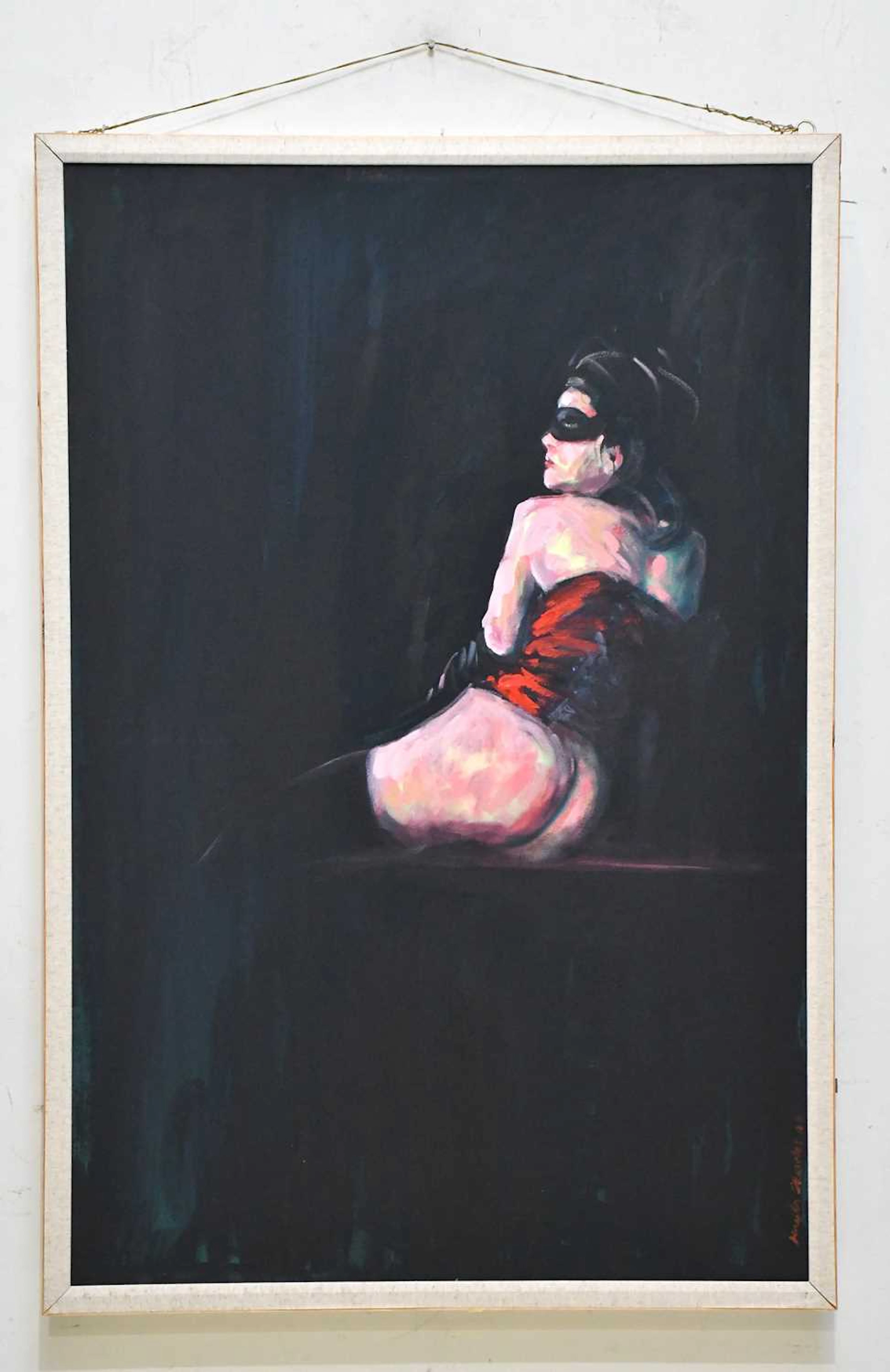 HAYDEN CHARLES; oil on canvas