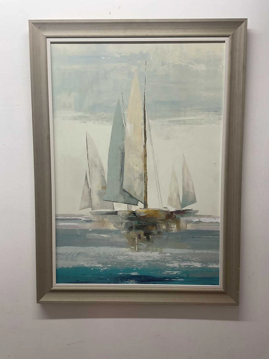 ALLISON PEARCE; contemporary abstract on board