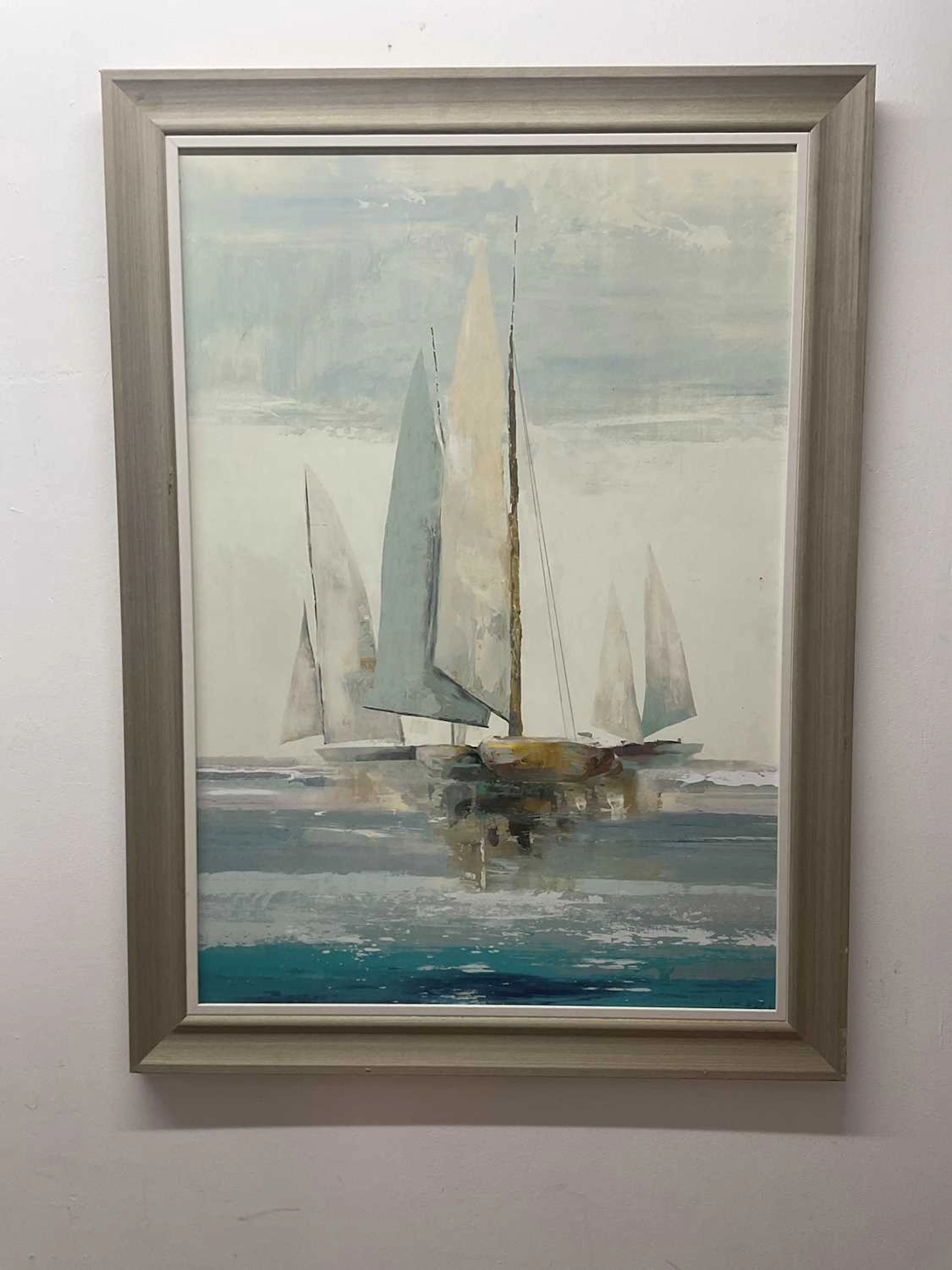 ALLISON PEARCE; contemporary abstract on board