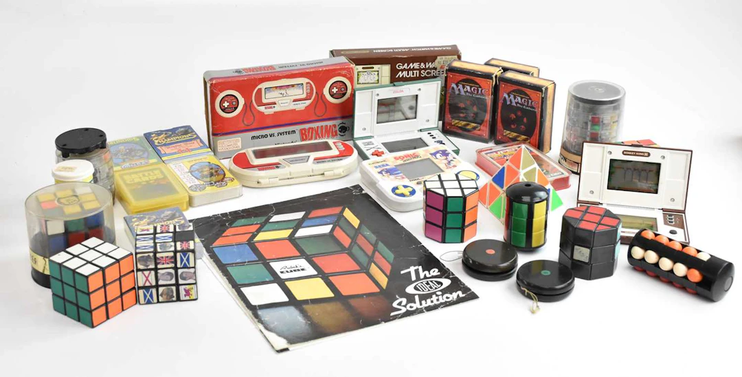 A collection of retro games