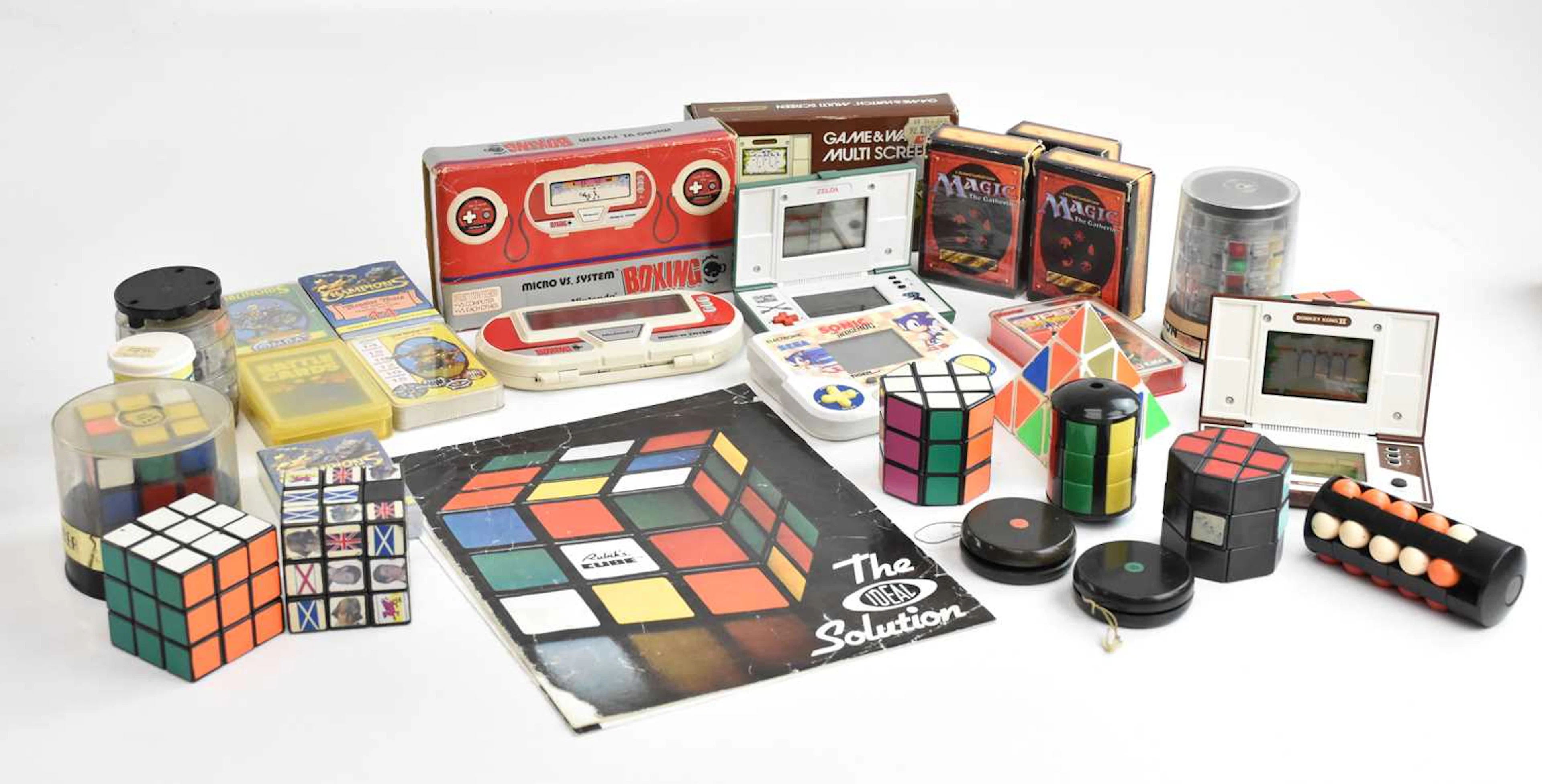 A collection of retro games