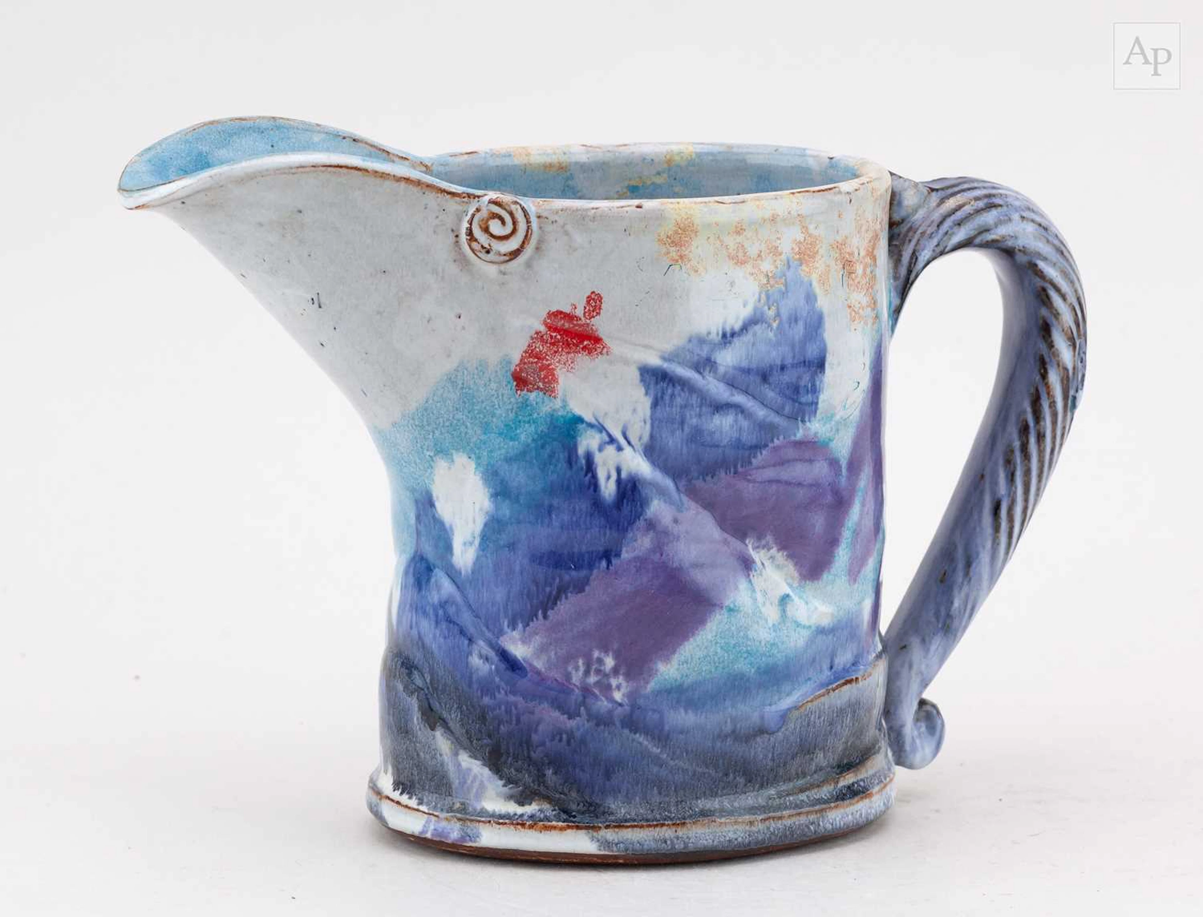 DAVID CONSTANTINE WHITE (1948-2011); a slip decorated...
