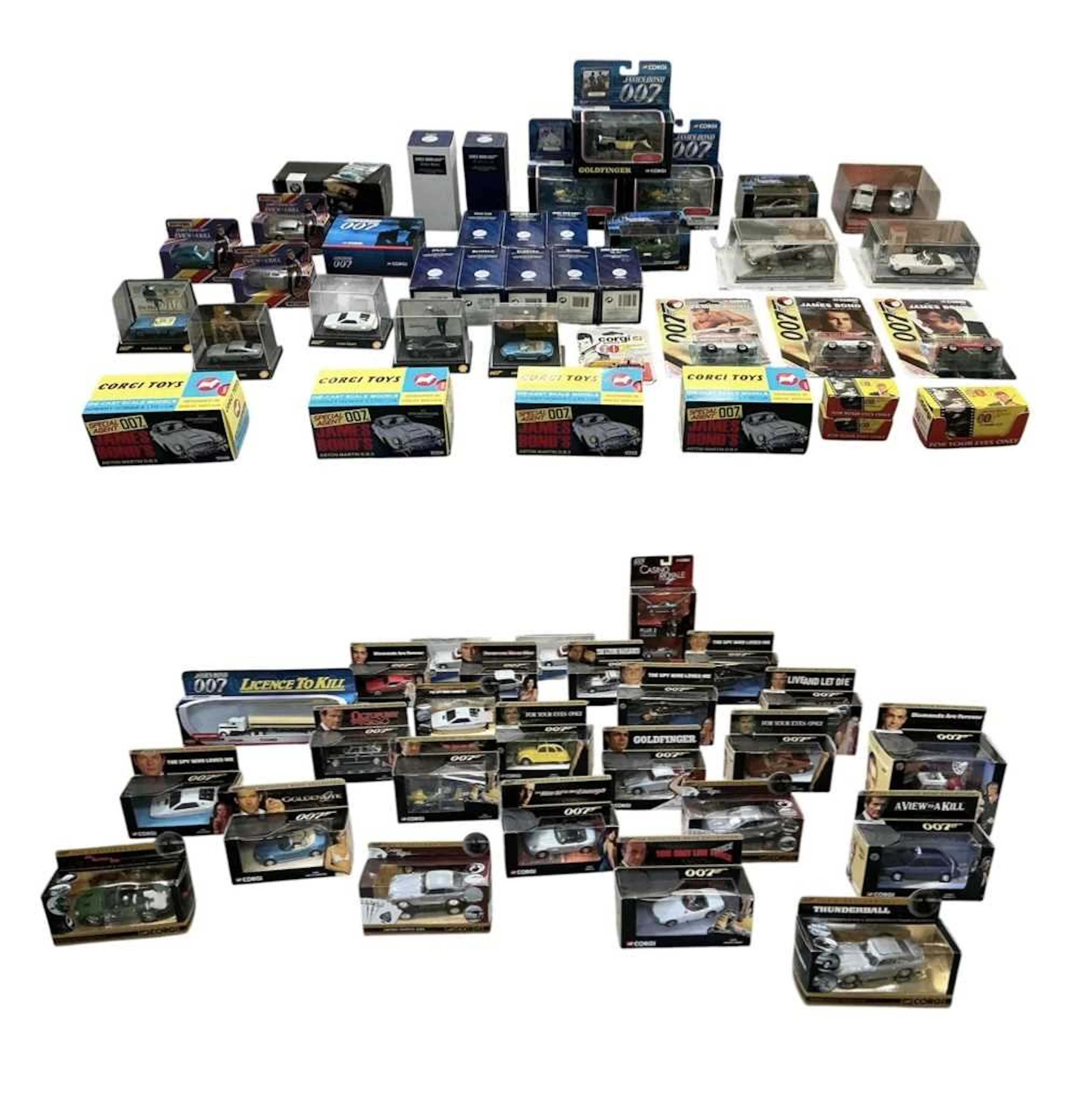 JAMES BOND INTEREST; a collection of assorted model...