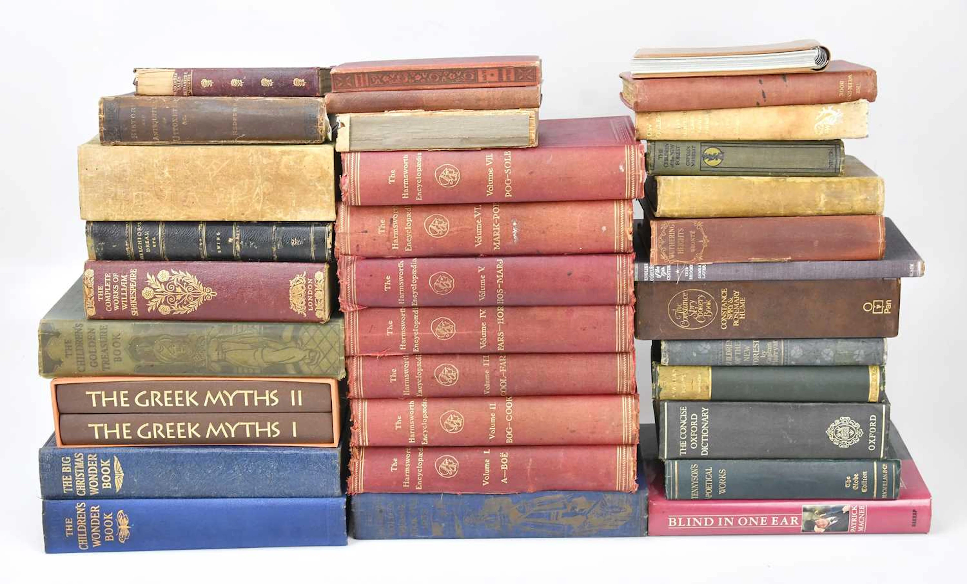 A miscellany of 19th century and later cloth bound books