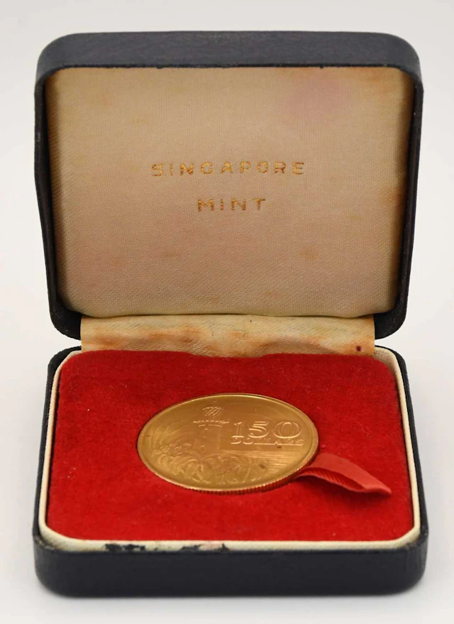 A 22ct gold 150th Anniversary of the Founding of...