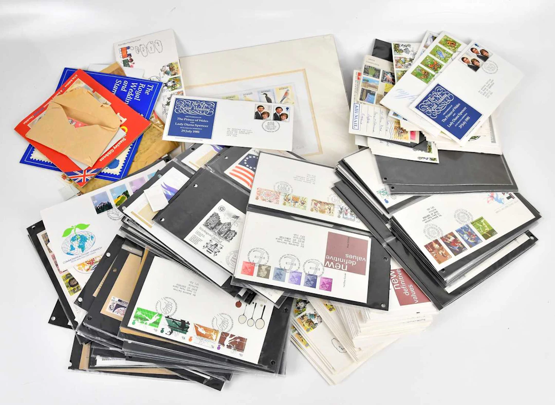 GREAT BRITAIN; a bag of assorted first day covers